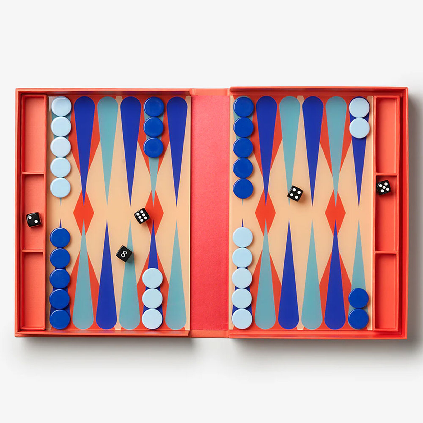 Achat Jeu de Plateau Art of Backgammon Rouge - Classic