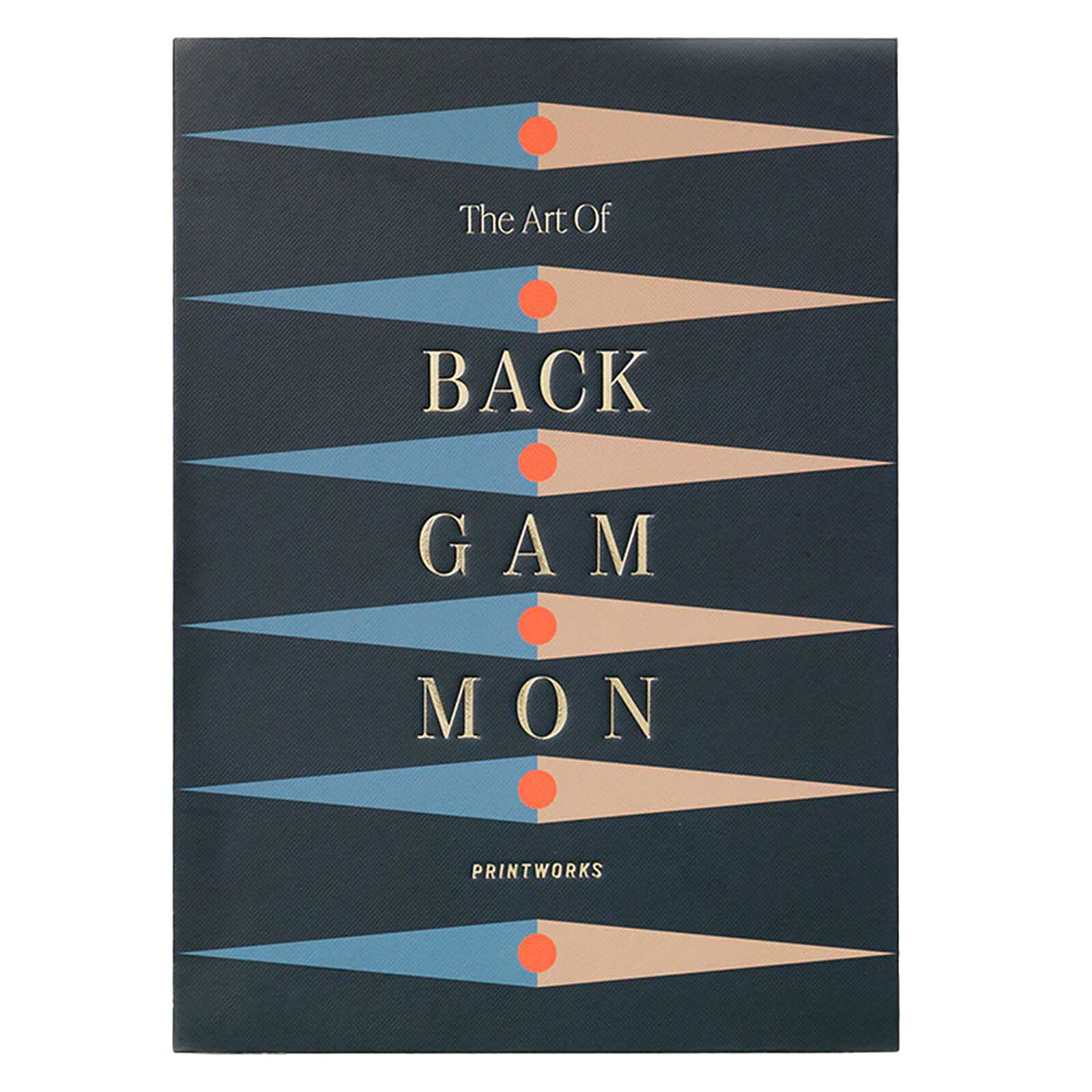 Jeu de Plateau Art of Backgammon Anthracite - Classic Printworks