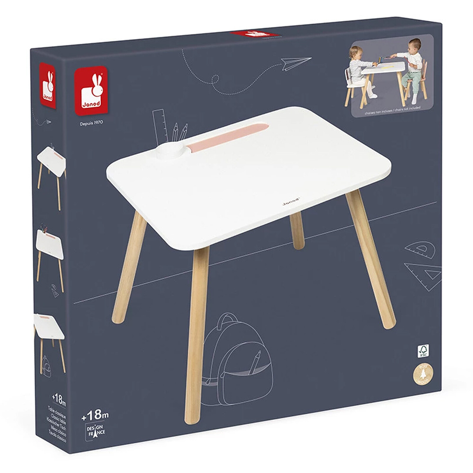Avis Table Classique en Bois - Blanc