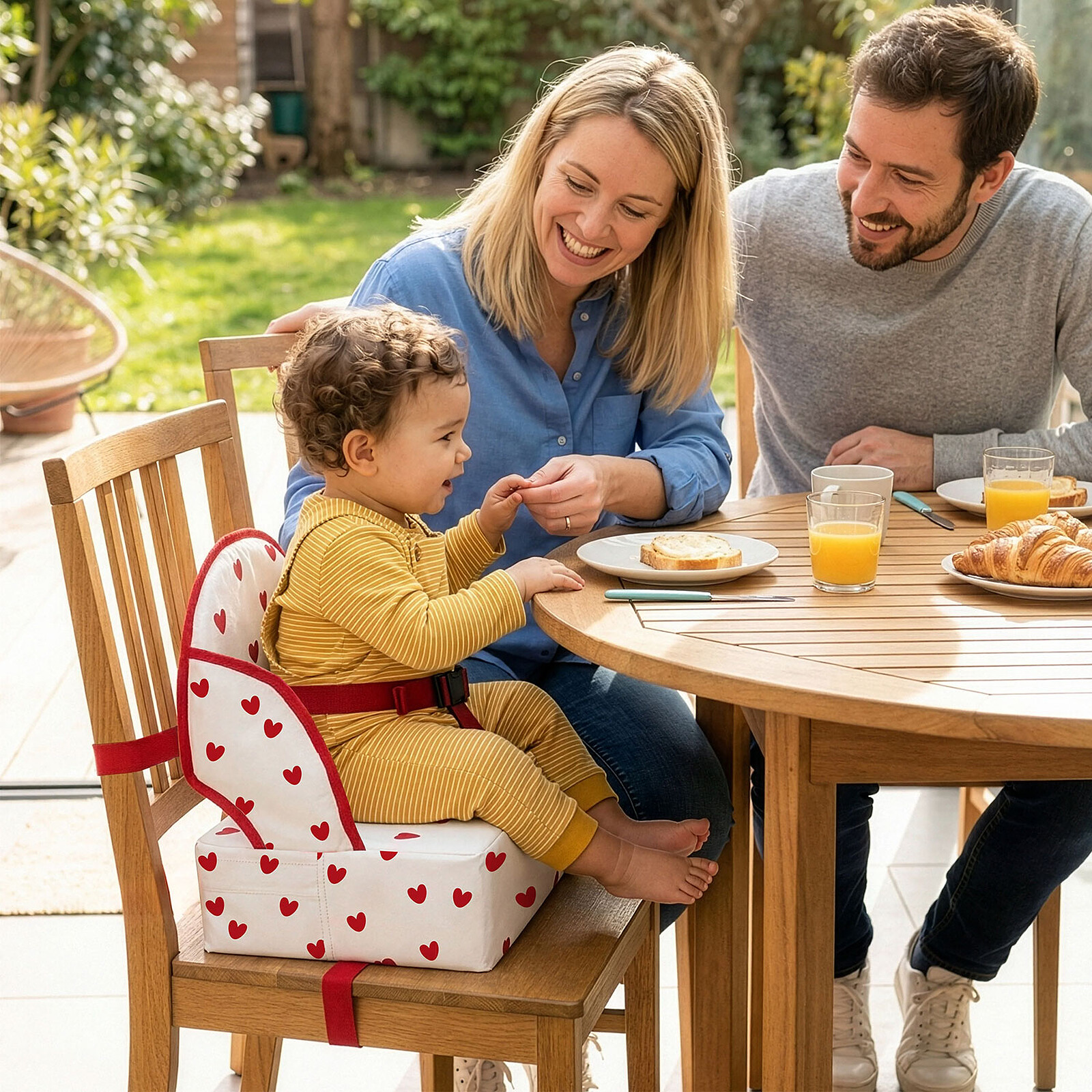 Avis Rehausseur Easy Up pour Chaise - Little Hearts