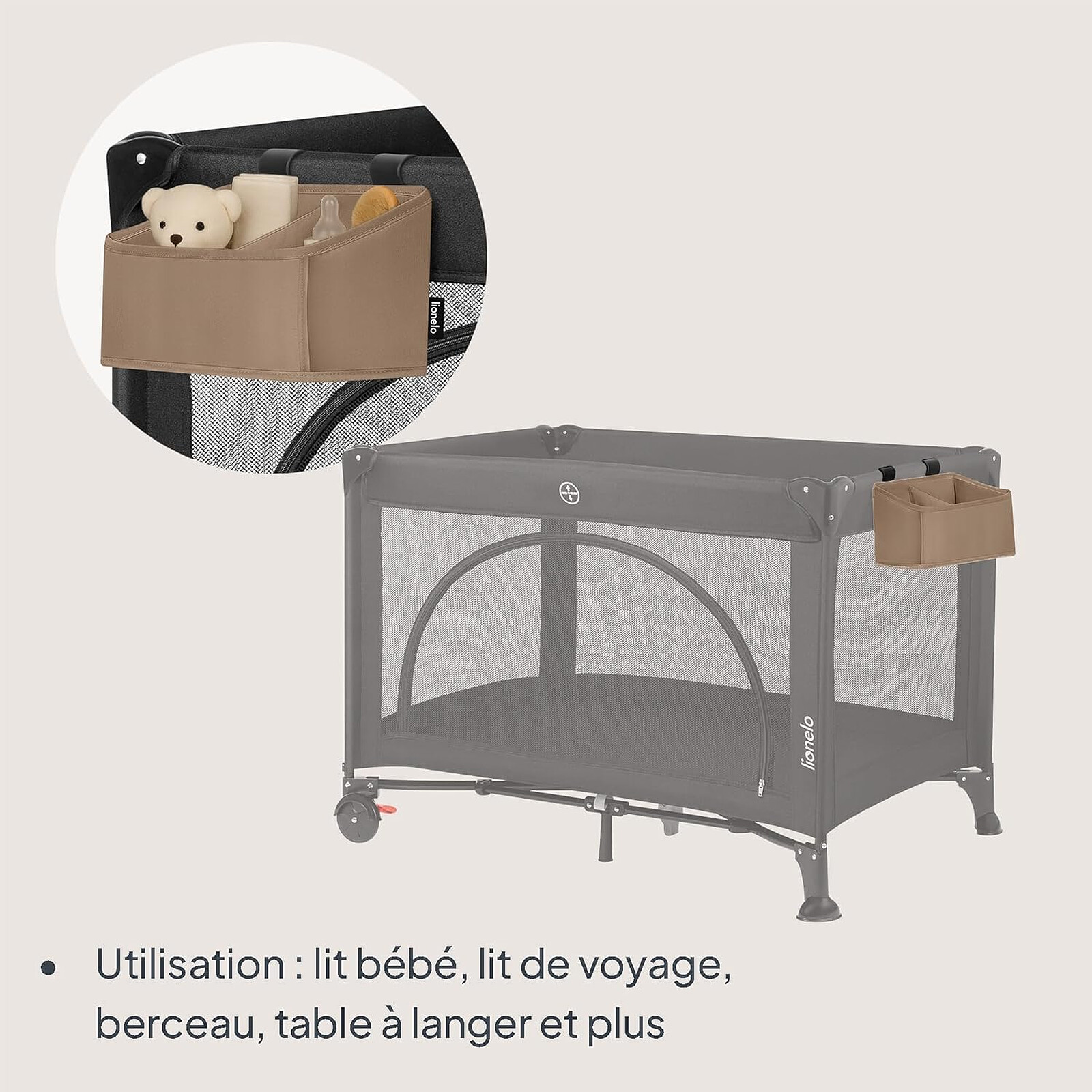 Achat Organisateur pour Lit Bébé ou Table à Langer - Small