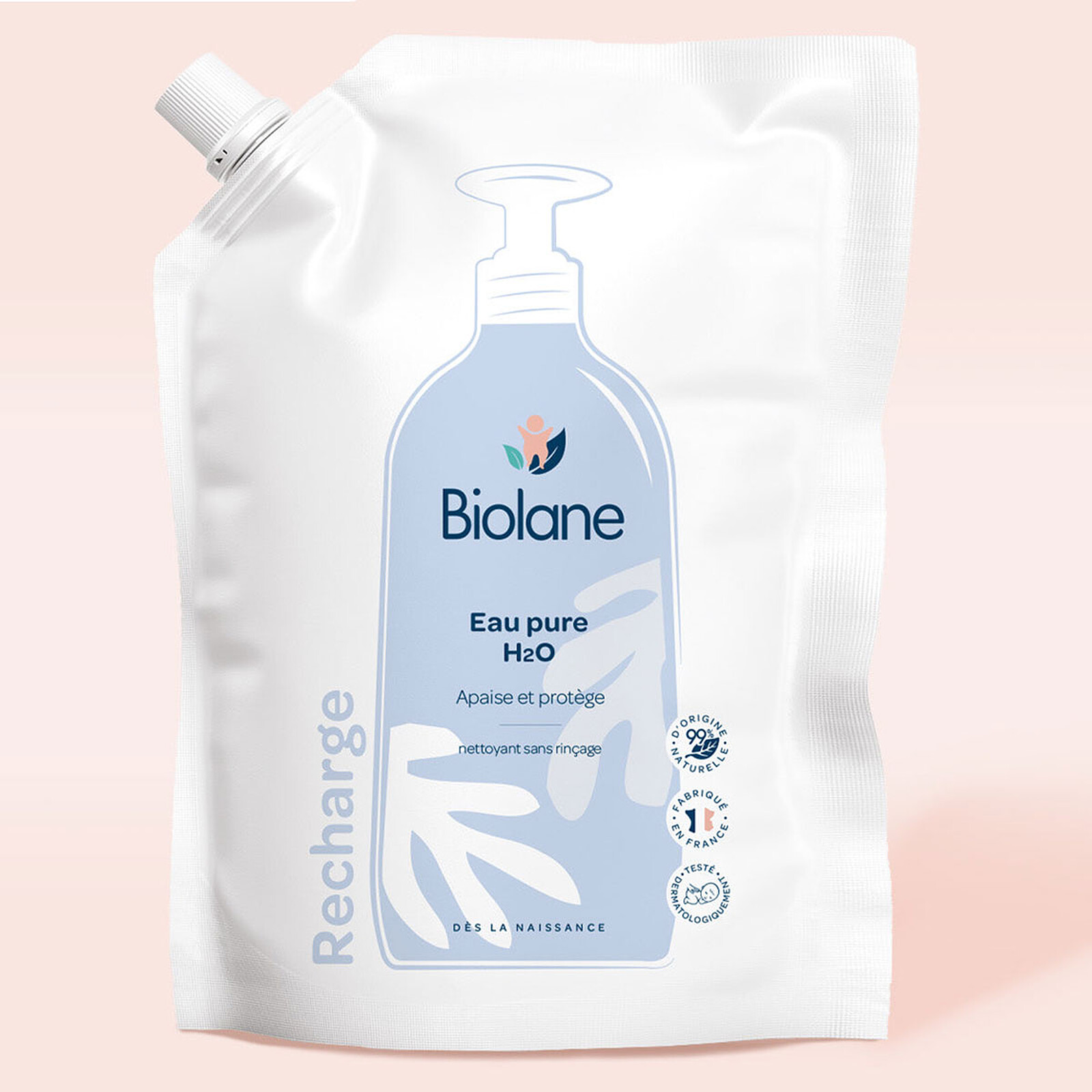 Eco-recharge Eau Pure H2O - 750 ml  Biolane