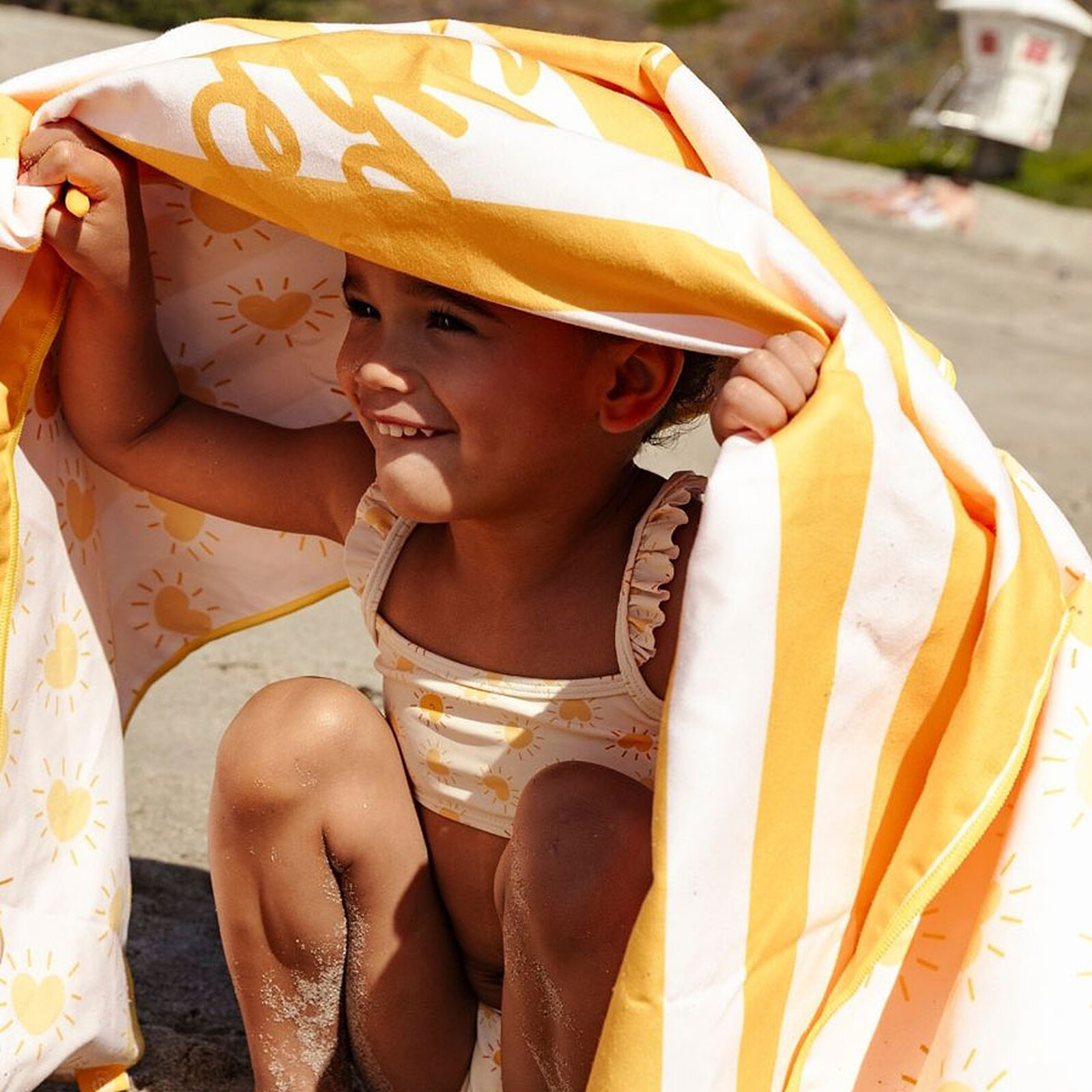 Avis Serviette de Plage - Flower Market