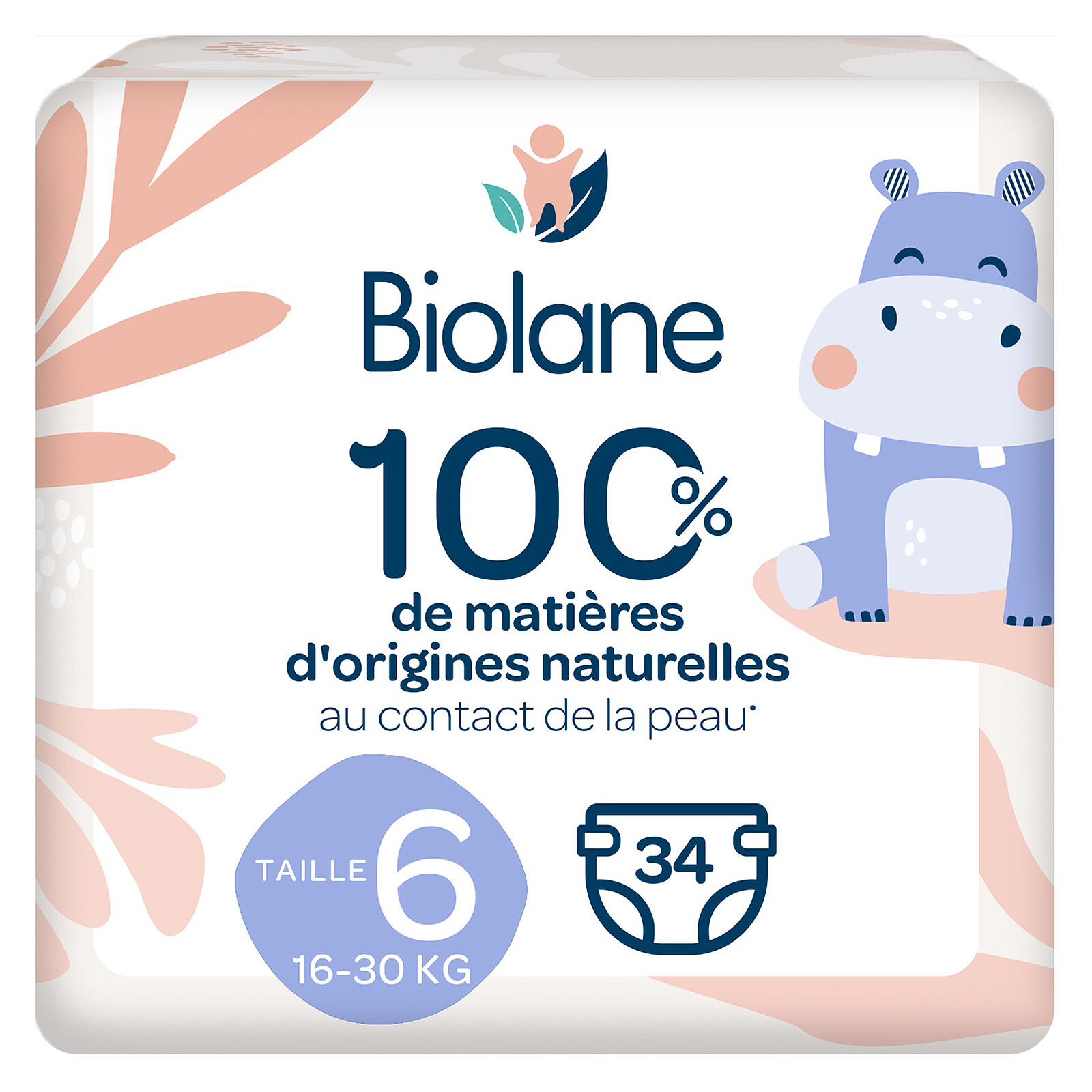 Lot de 34 Couches Jumbo - T6 Biolane