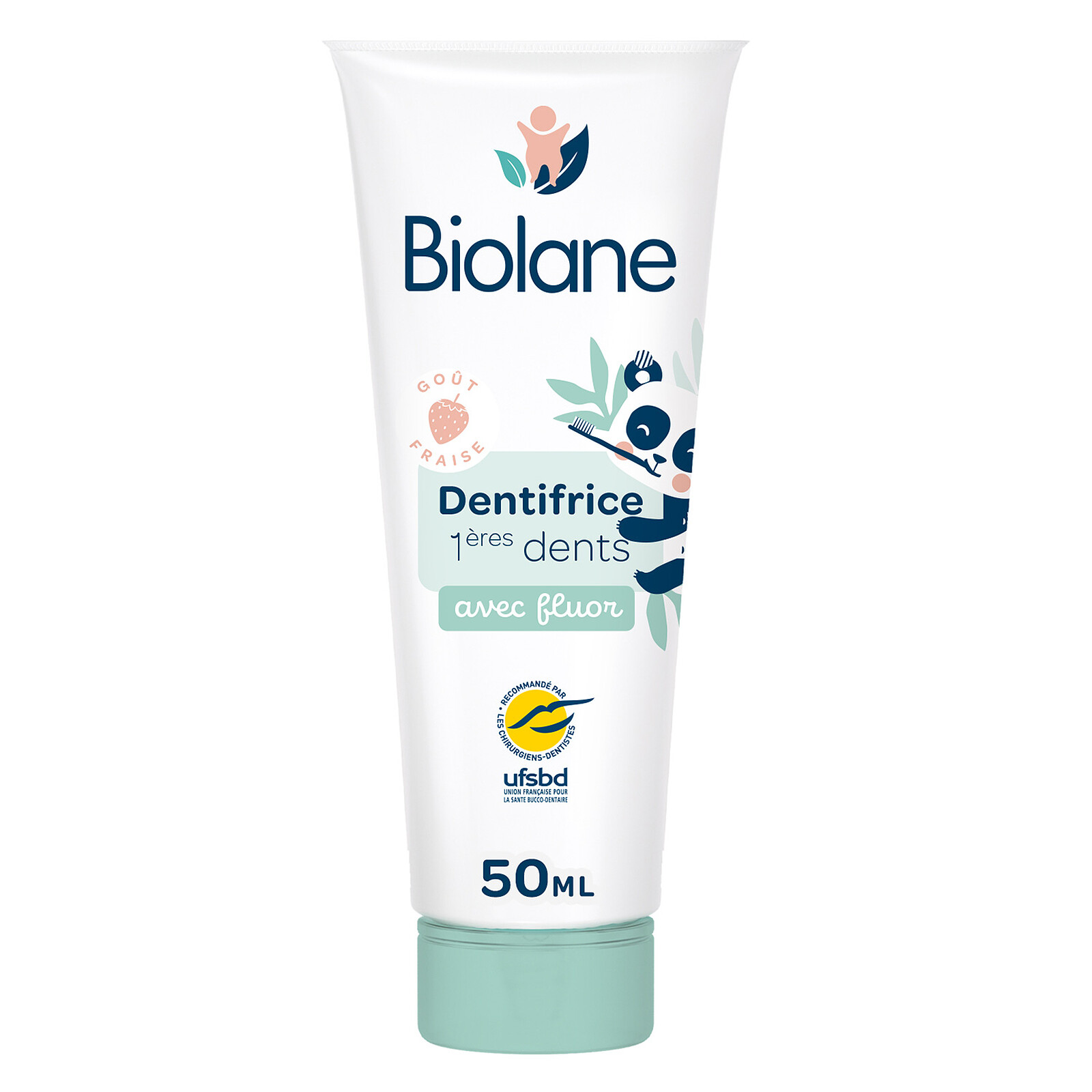 Dentifrice 1ères Dents 2-en-1 - 50 ml Biolane