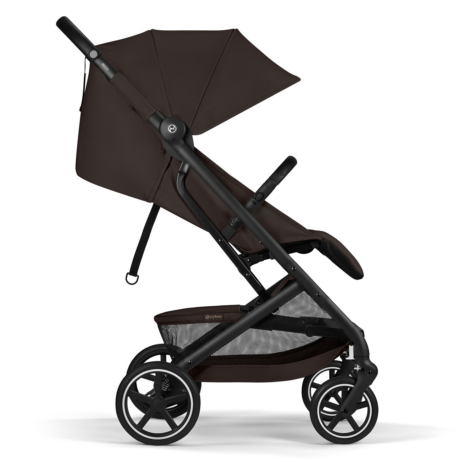 Poussette Citadine Ultra-compacte Beezy Châssis Black - Chocolate Brown Cybex