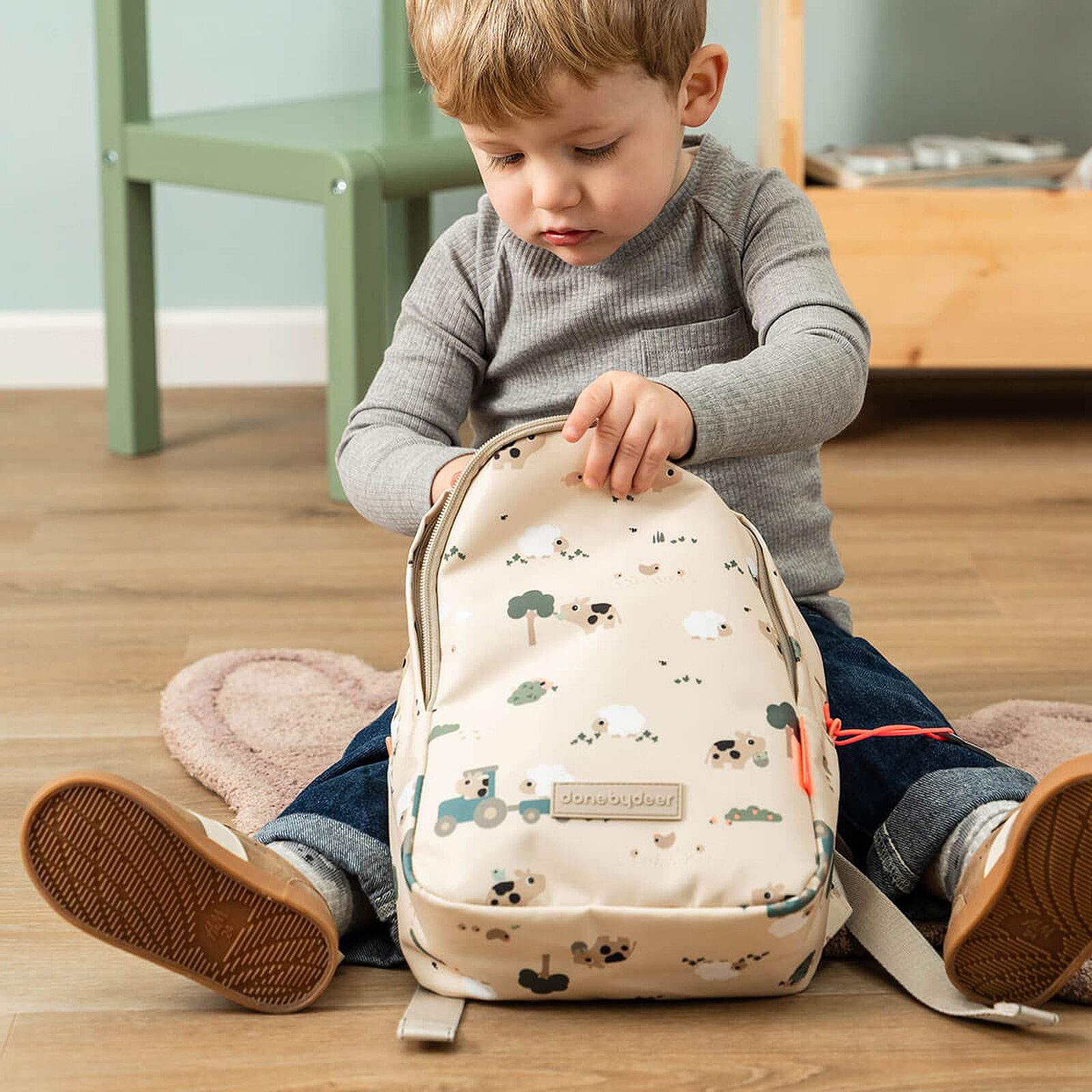 Avis Sac à Dos Enfant - Tiny Farm Sable