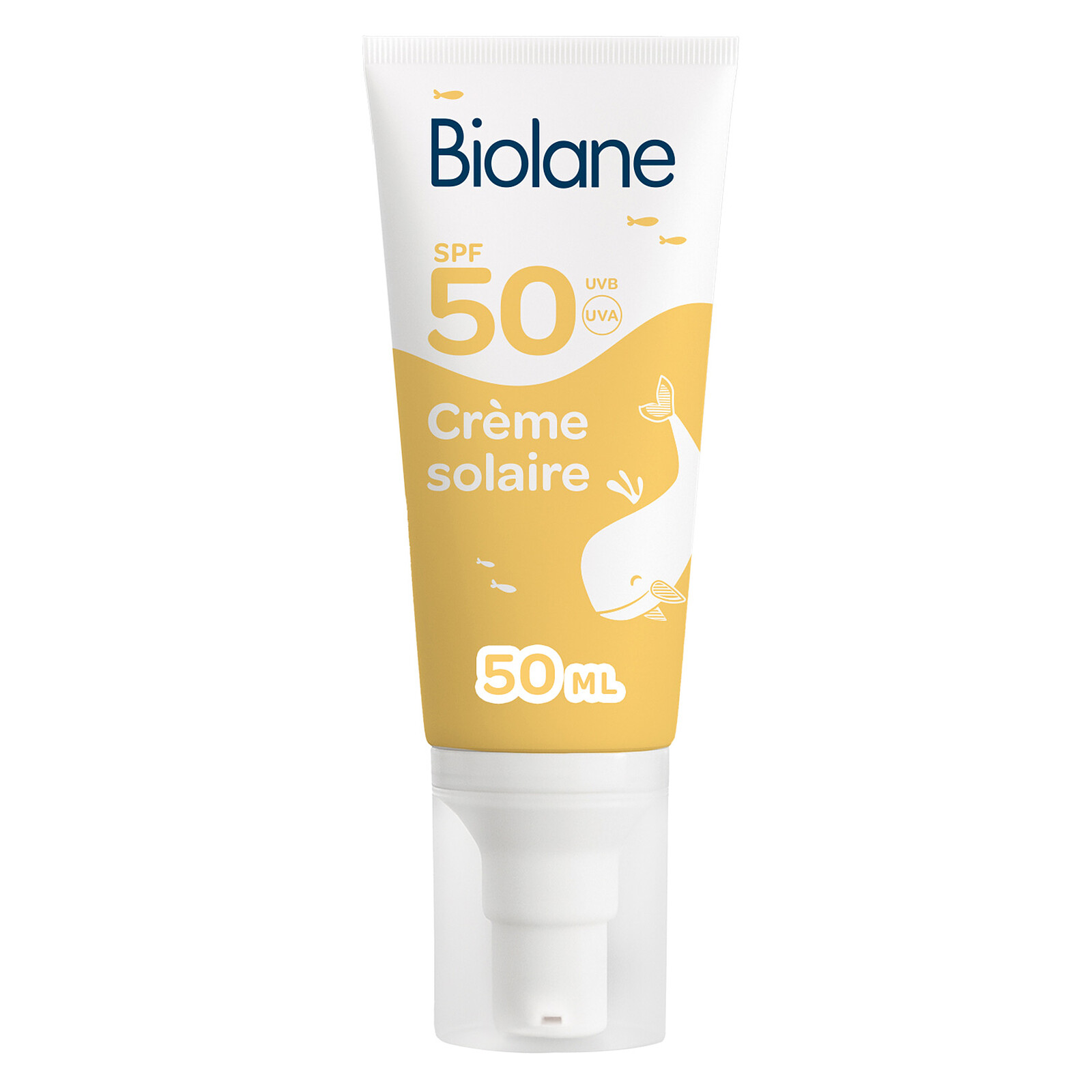 Crème Solaire SPF 50 - 50 ml Biolane
