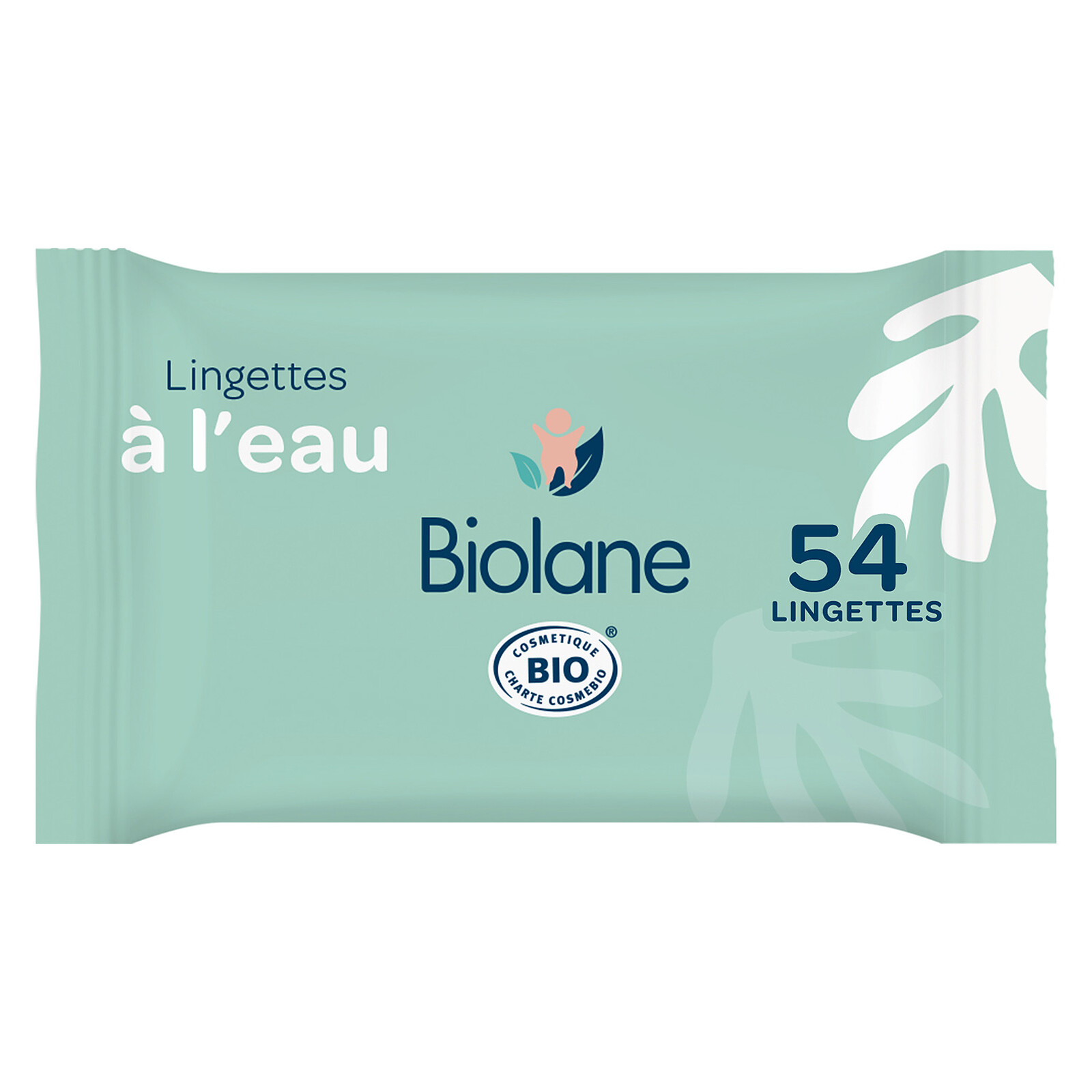 Paquet de 54 Lingettes à l'Eau Biolane