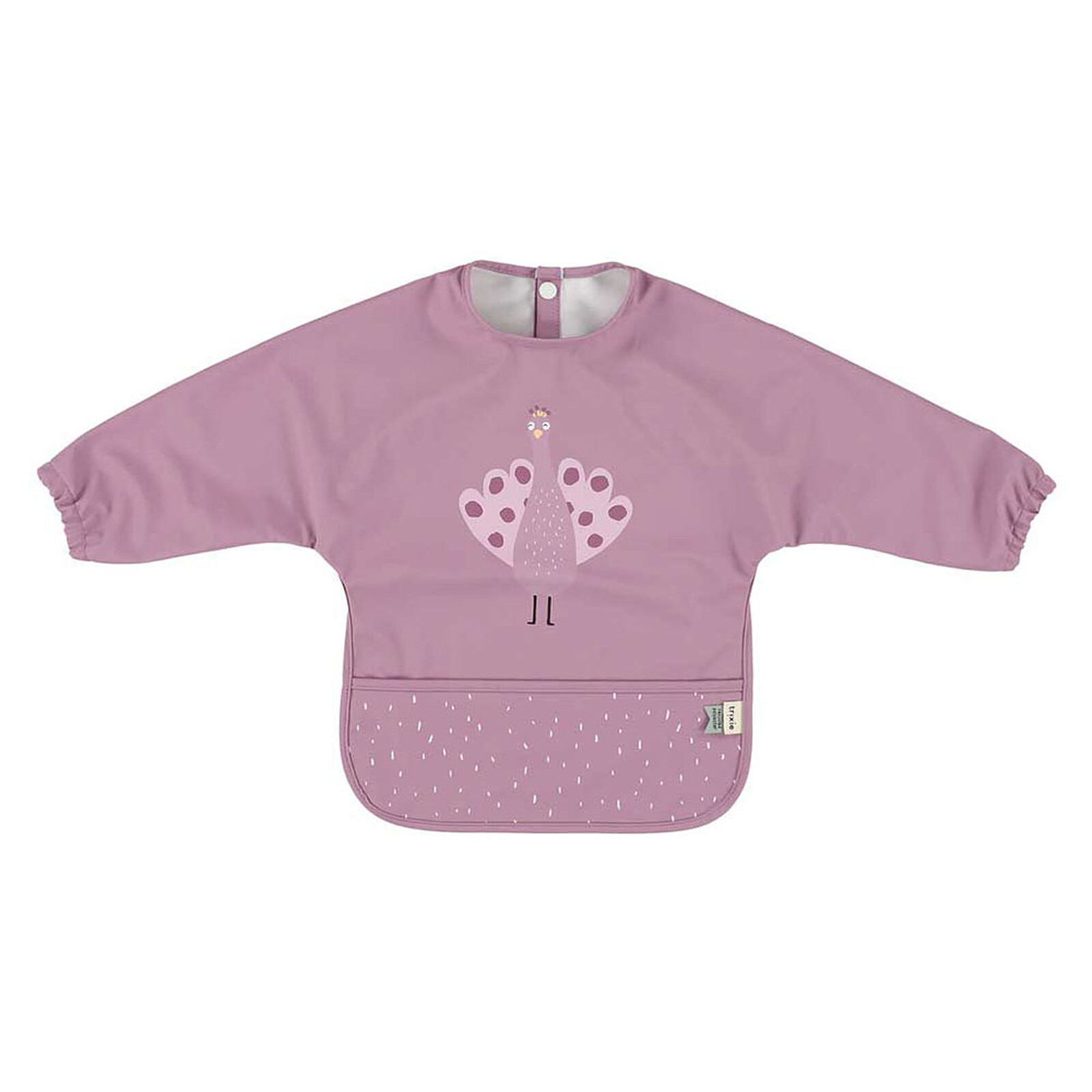 Bavoir à Manches Imperméable - Mrs. Peacock Trixie Baby