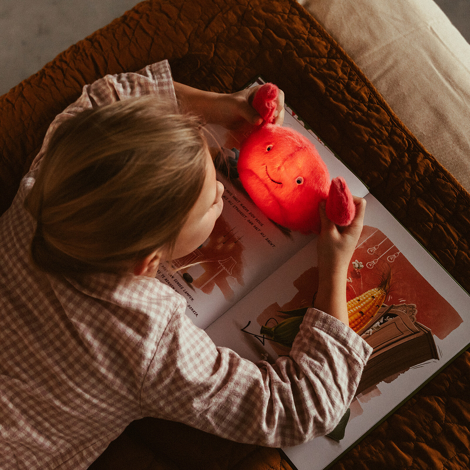 Avis Peluche Veilleuse Théo le Crabe