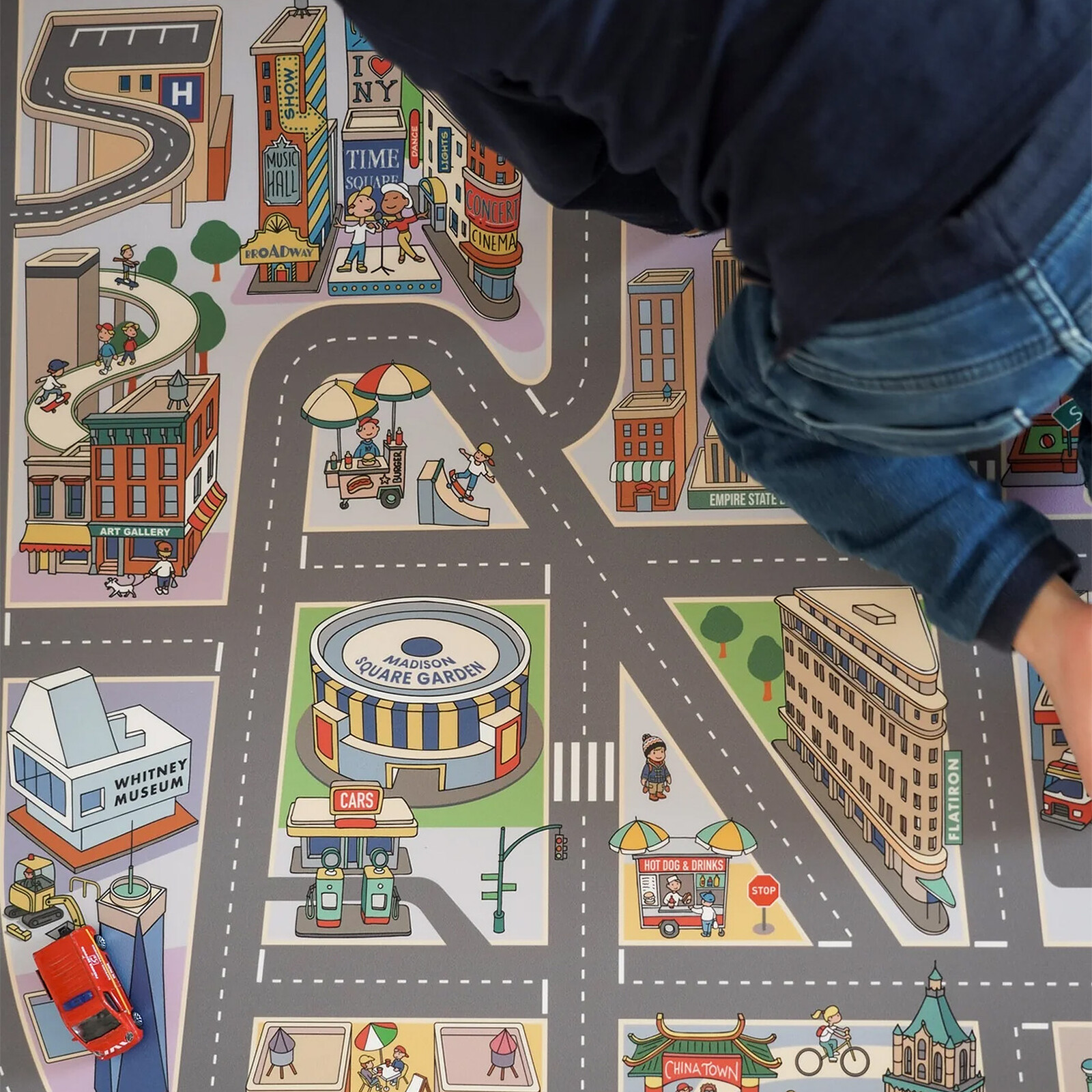 Tapis de Jeu New York Citypi