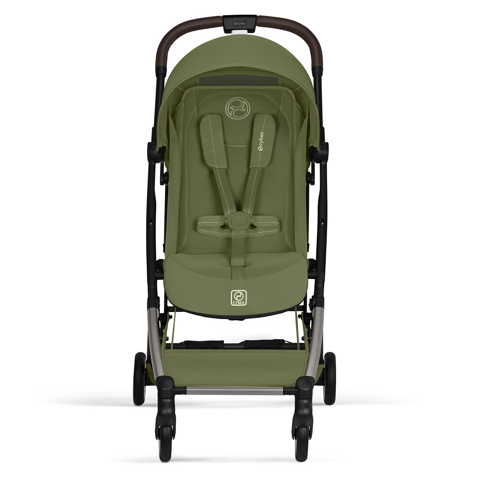 Avis Poussette de Voyage Ultra-compacte Orfeo 2026 Châssis Taupe - Moss Green