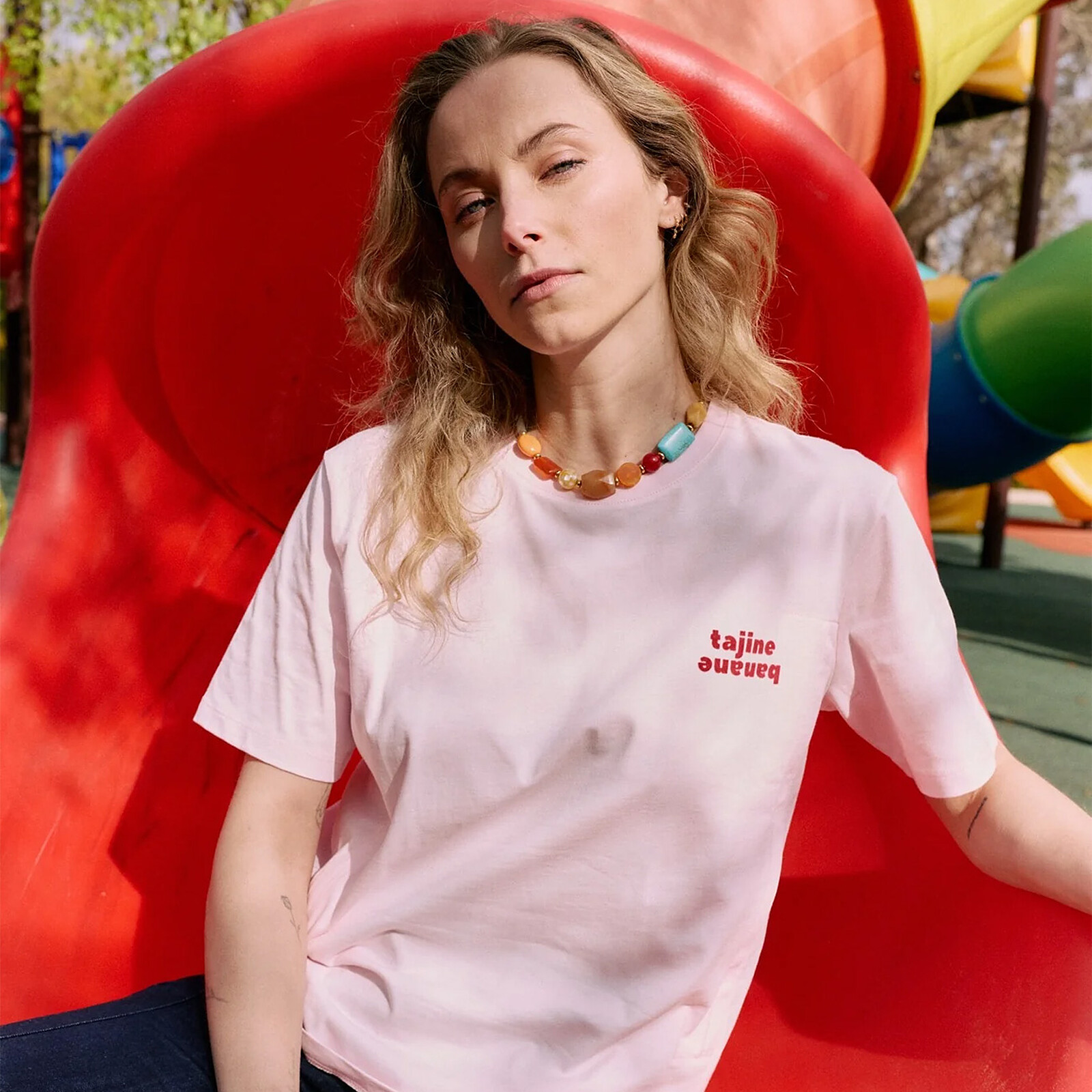 T-shirt d'Allaitement La P'allaite Rose - S Tajinebanane