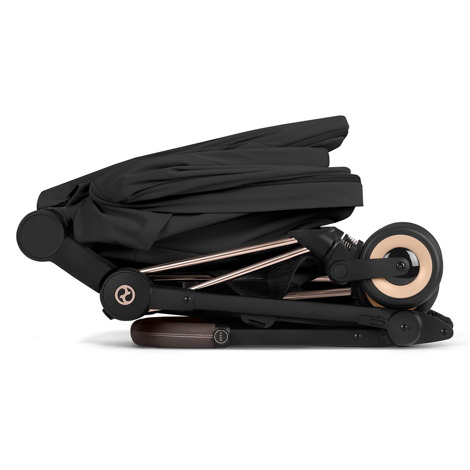 Achat Pack Poussette Coyä Confort 2026 Rosegold + Nacelle - Sepia Black