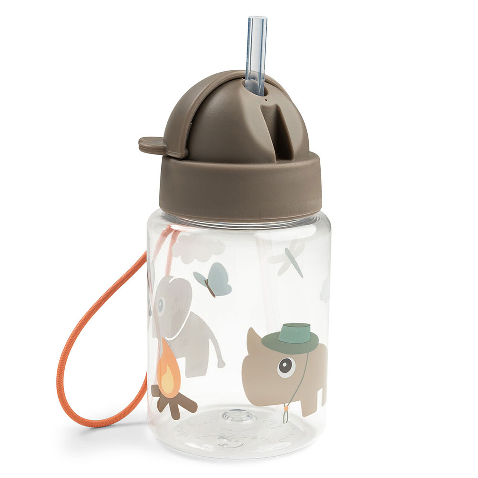 Gourde avec Paille Tiny Trails Sable - 280 ml Done by Deer