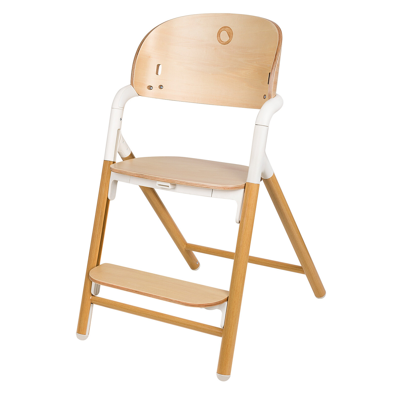 Avis Chaise Haute Celia - White Natural