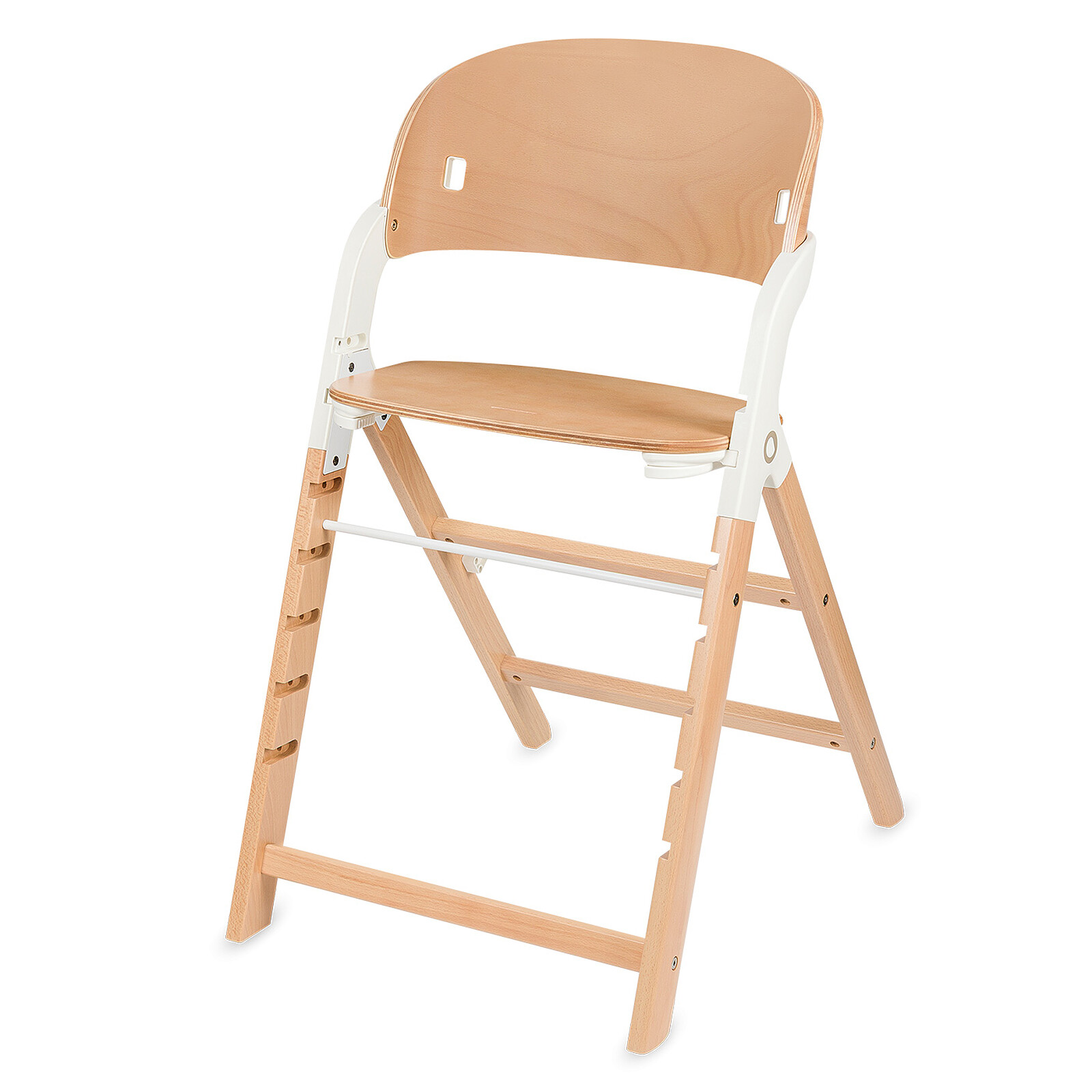 Chaise Haute Megan - White Wood Lionelo