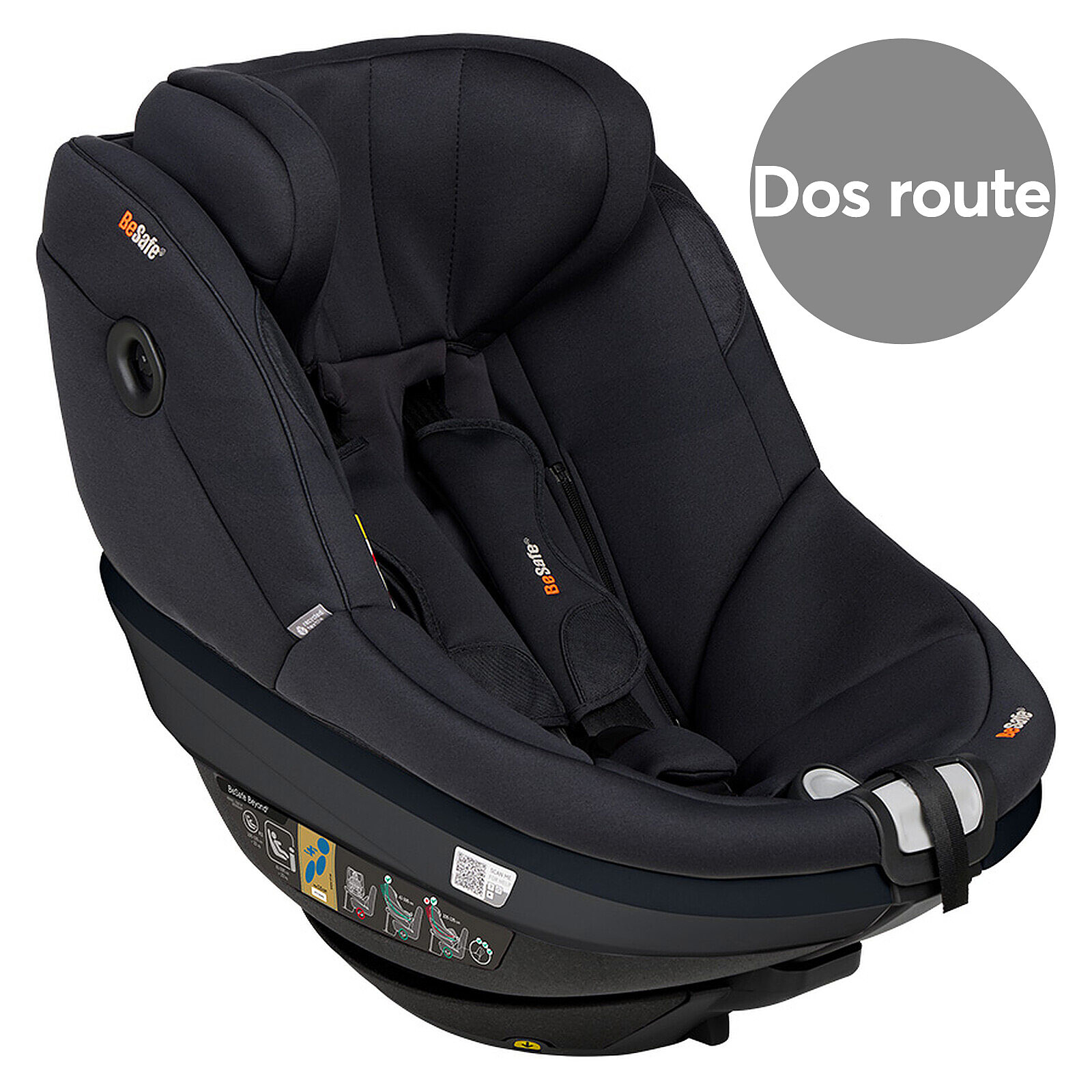 Siège Auto Beyond² Groupe 0+/1/2 i-Size - Black Soft Breeze BeSafe