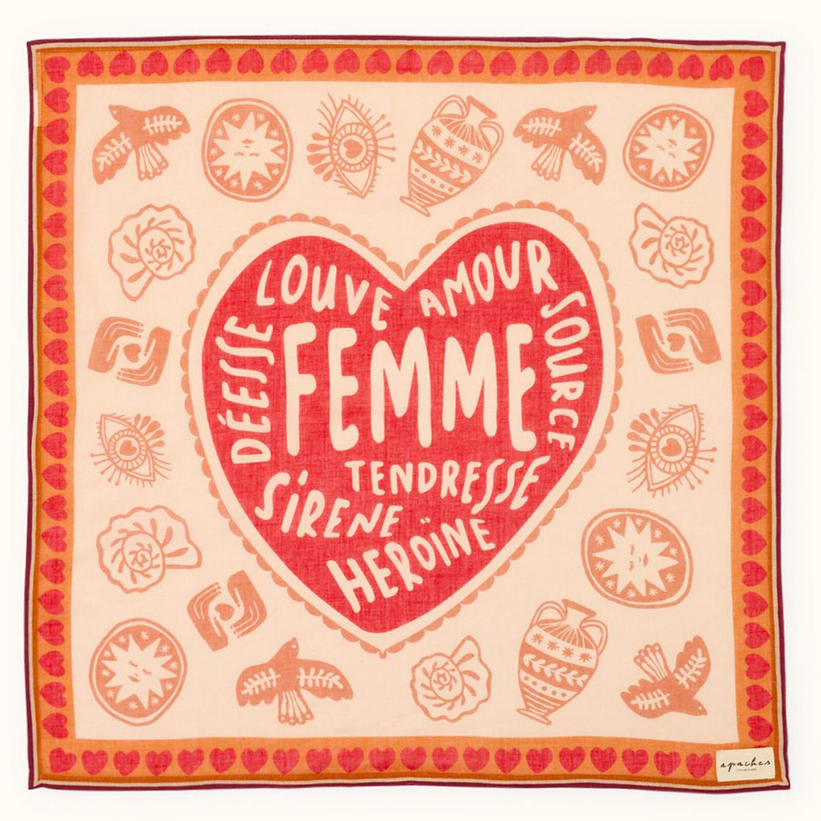 Foulard Mamavida - Mummy Fire Apaches