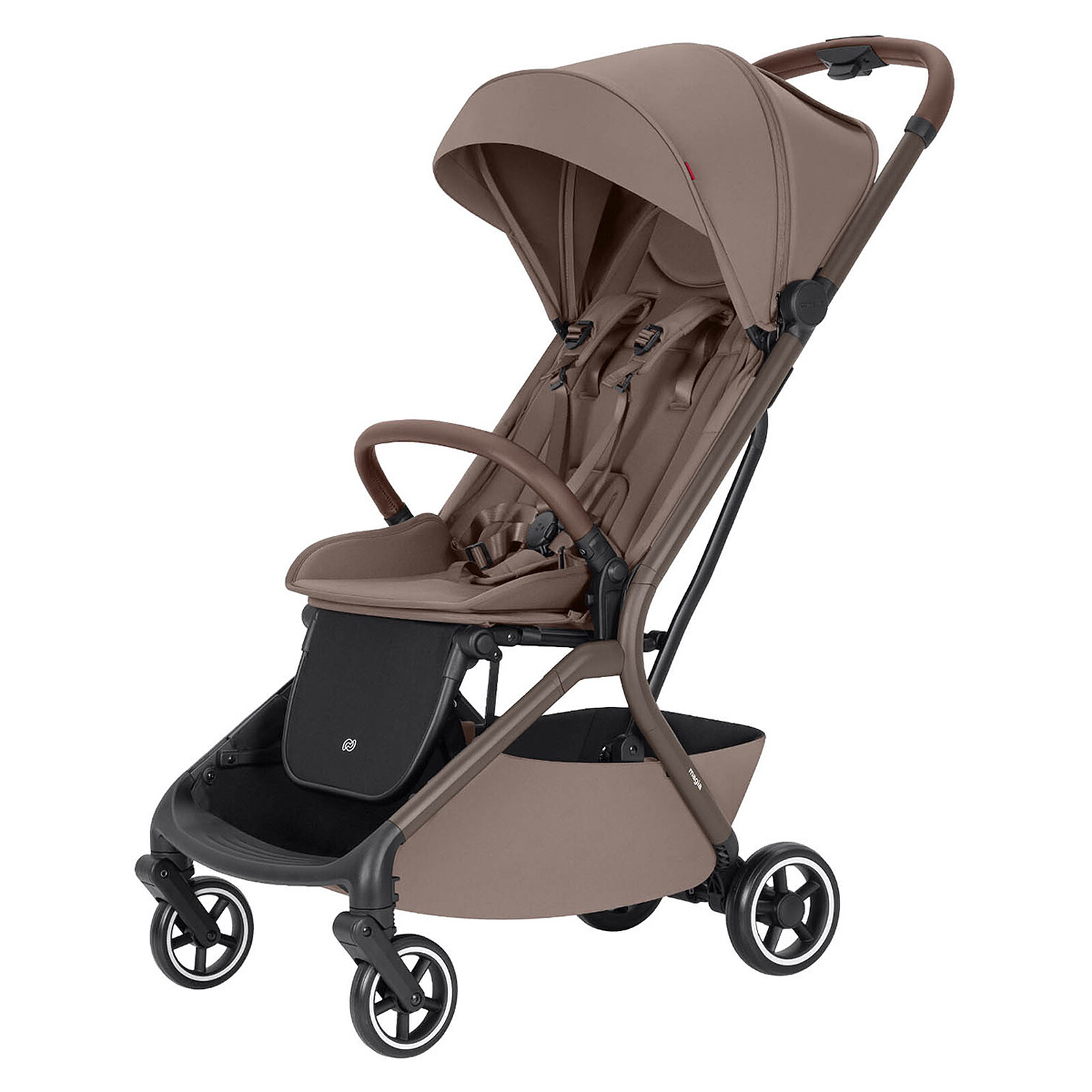 Poussette et Nacelle Pliable Magia - Cocoa Beige Carrello