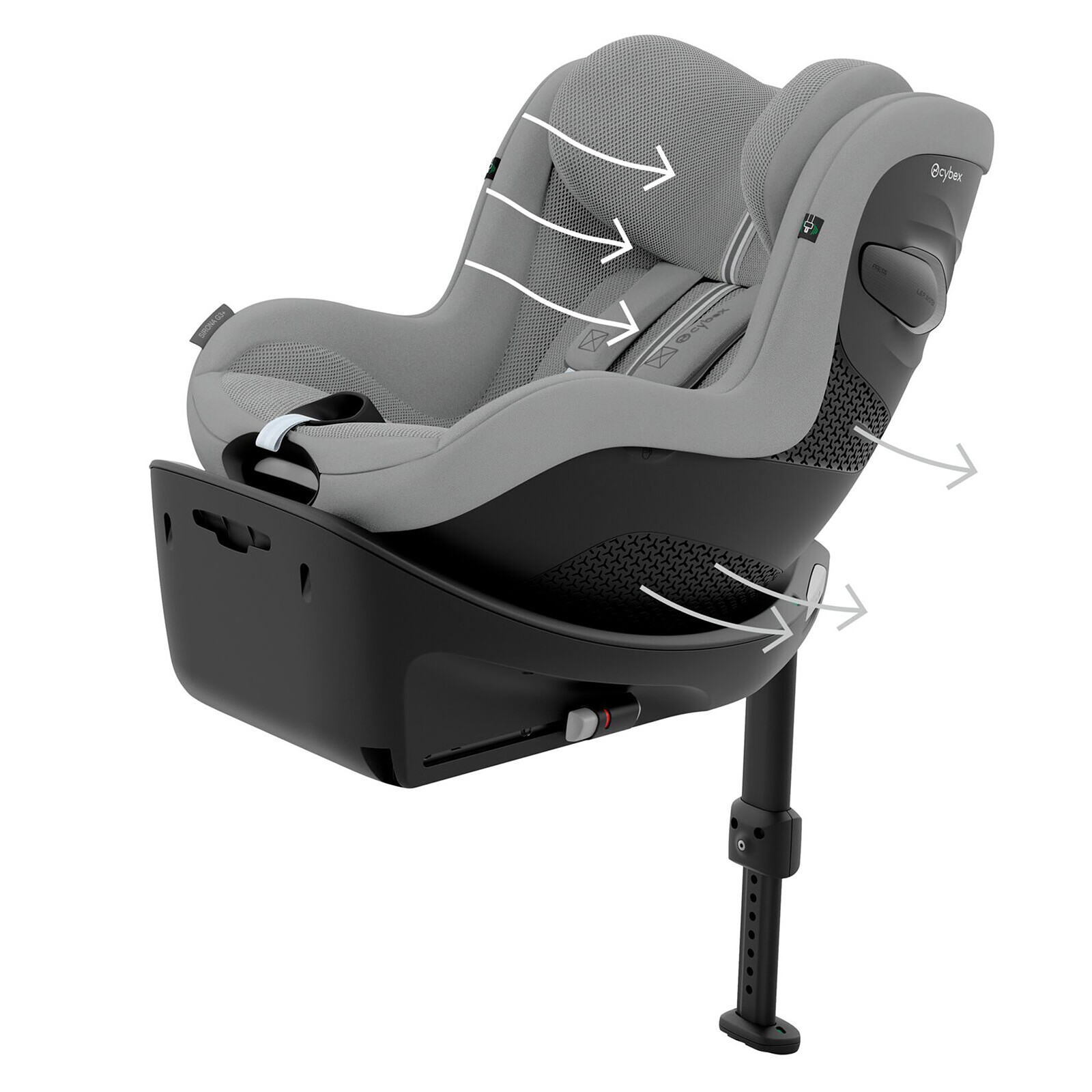 Siège Auto Sirona G3 Plus i-Size Groupe 0+/1 - Stone Grey pas cher
