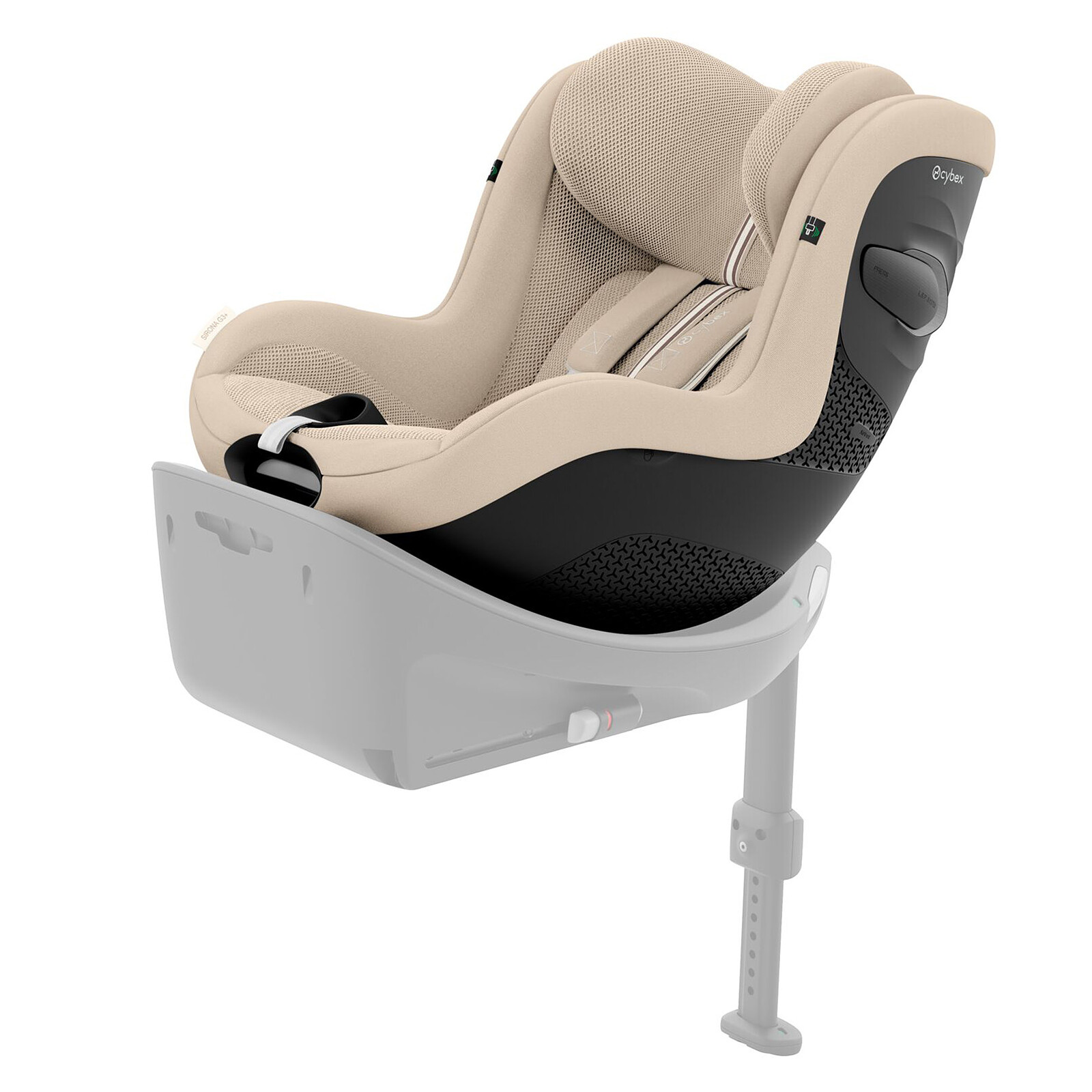 Siège Auto Sirona G3 Plus i-Size Groupe 0+/1 - Almond Beige Cybex