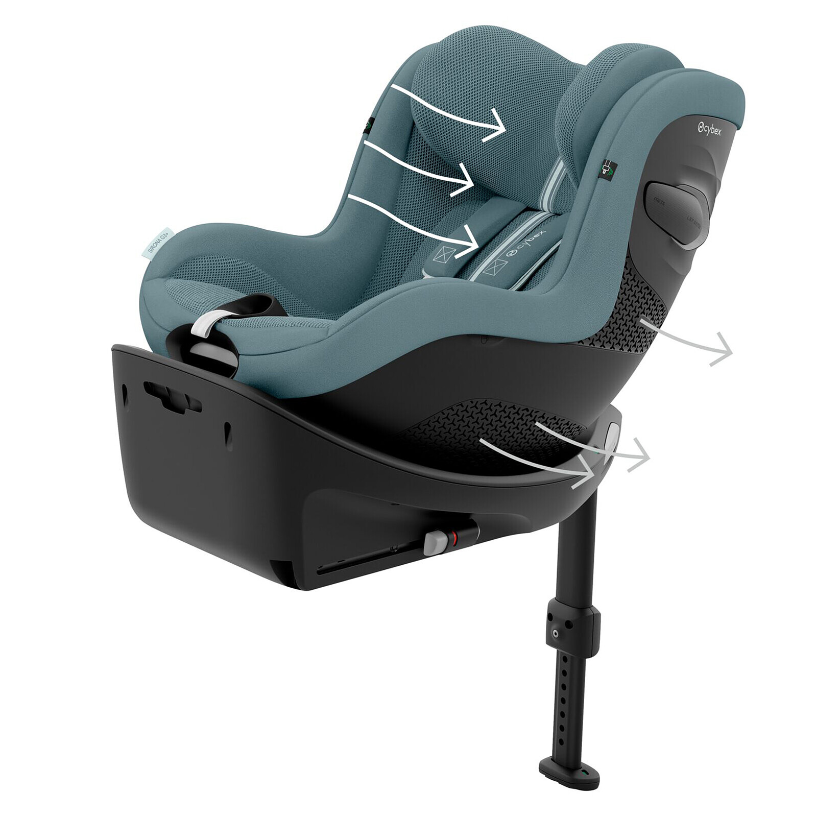 Siège Auto Sirona G3 Plus i-Size Groupe 0+/1 - Stormy Blue pas cher