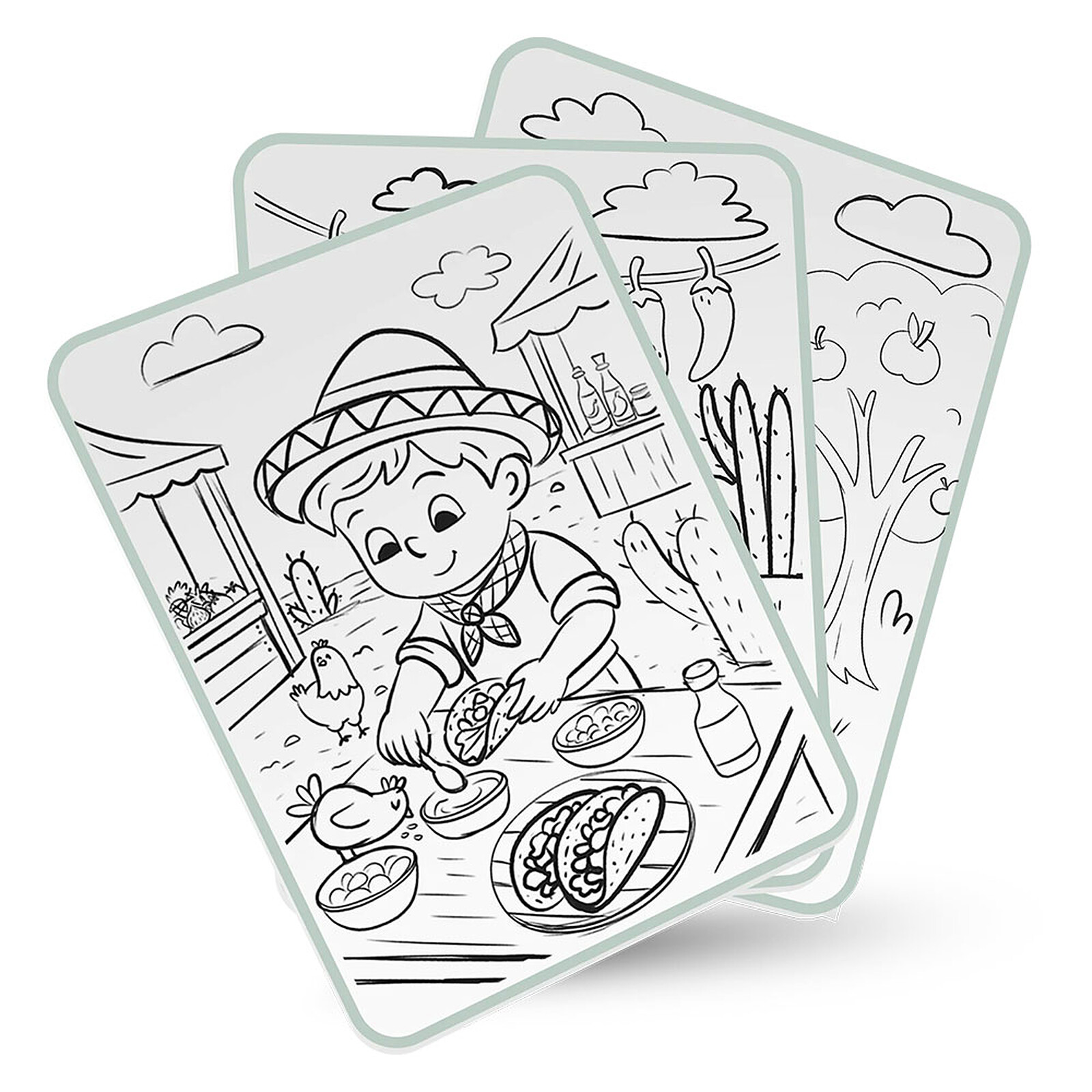 Achat Tablette à Dessin Lumineuse Kidydraw Pad - Food