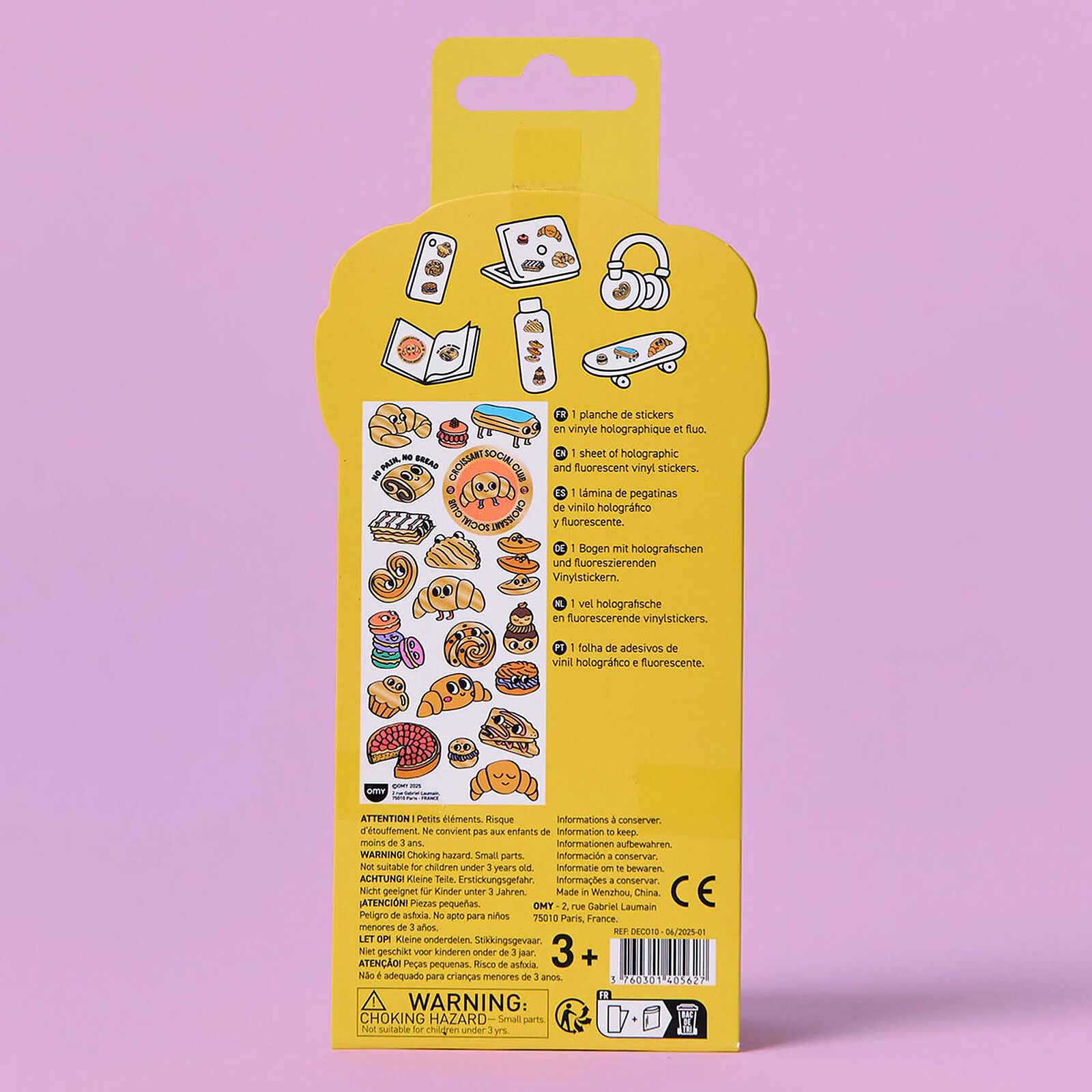 Fabulous Stickers Iconic - Croissant pas cher