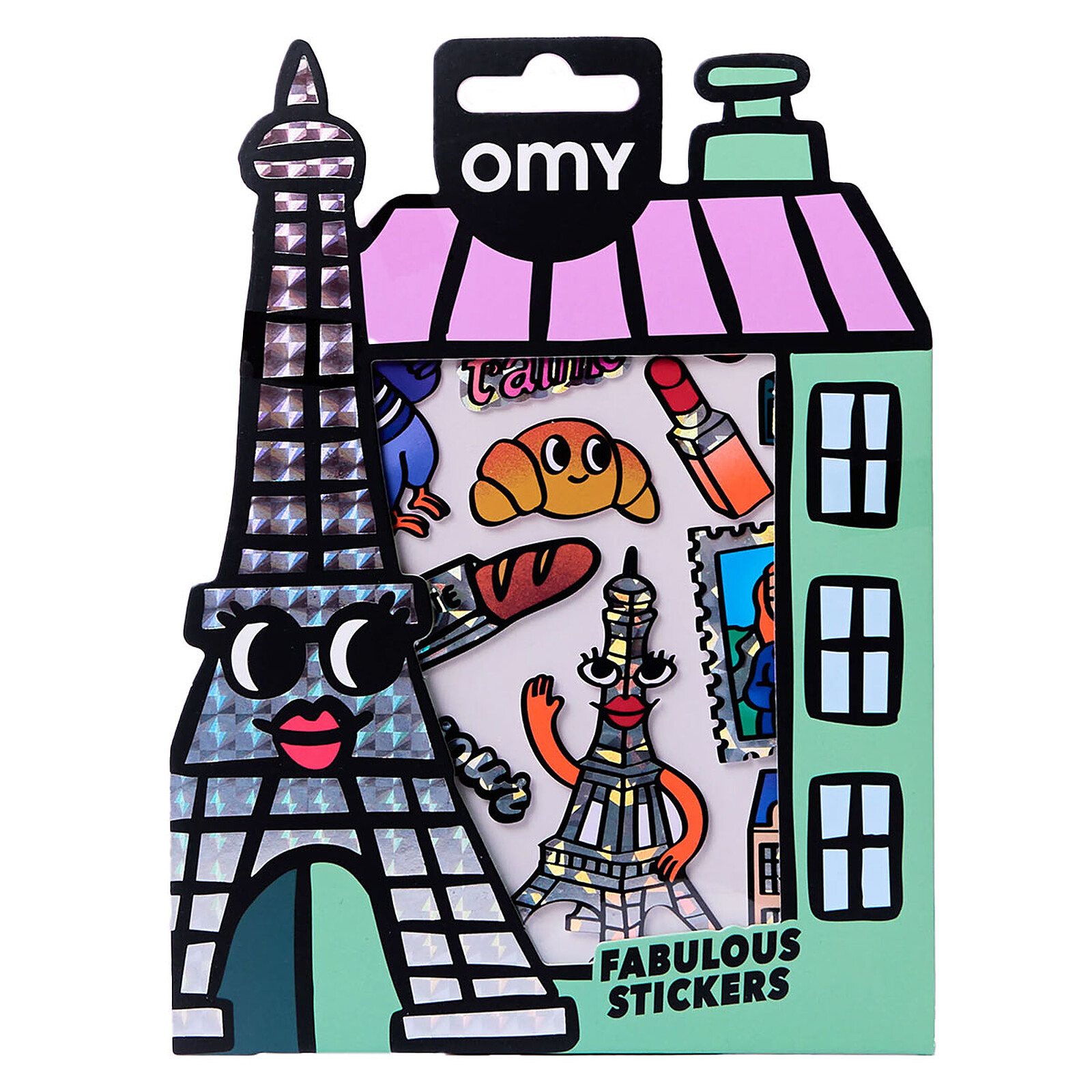 Fabulous Stickers Big - Paris Omy