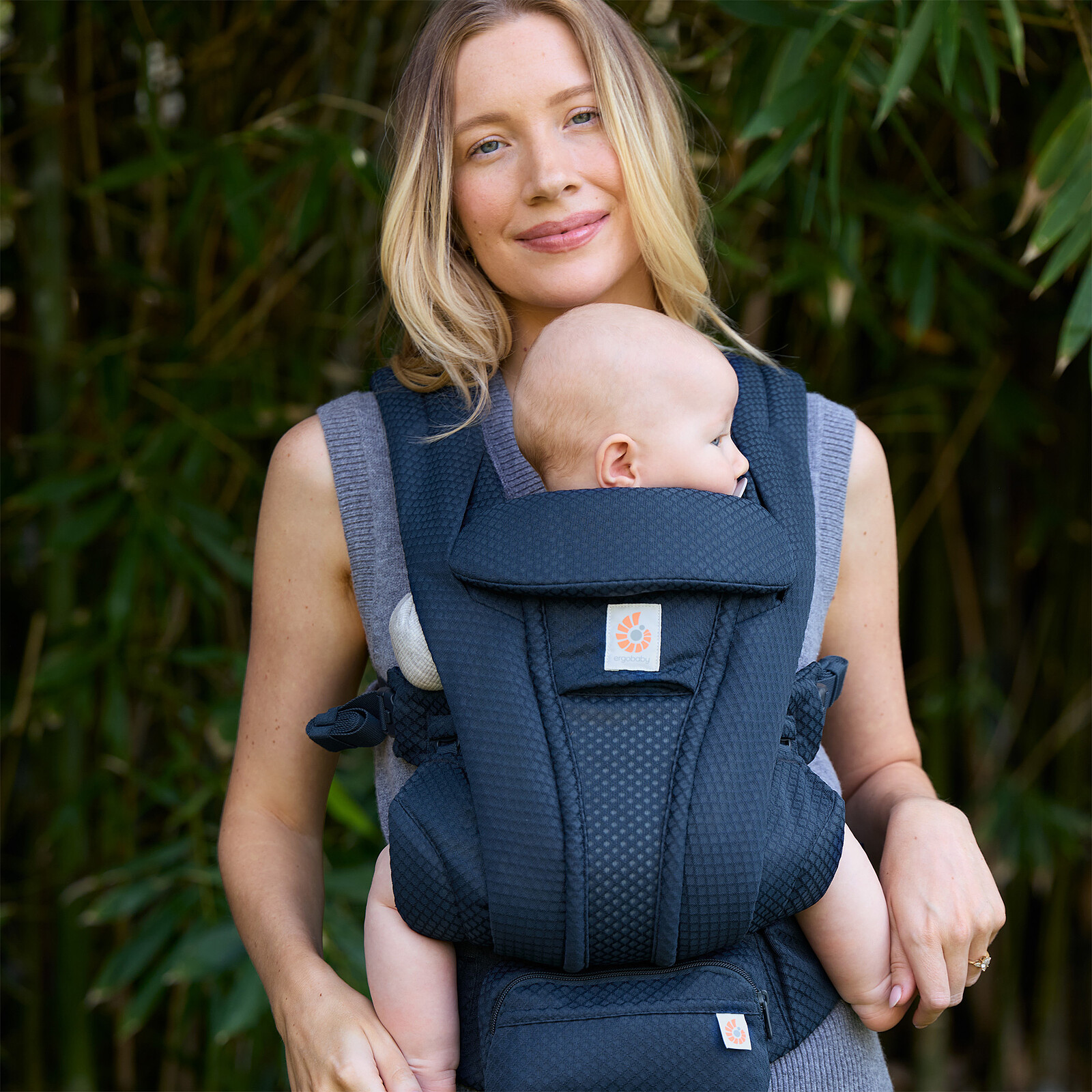 Avis Porte-bébe Omni Deluxe Mesh - Bleu Nuit