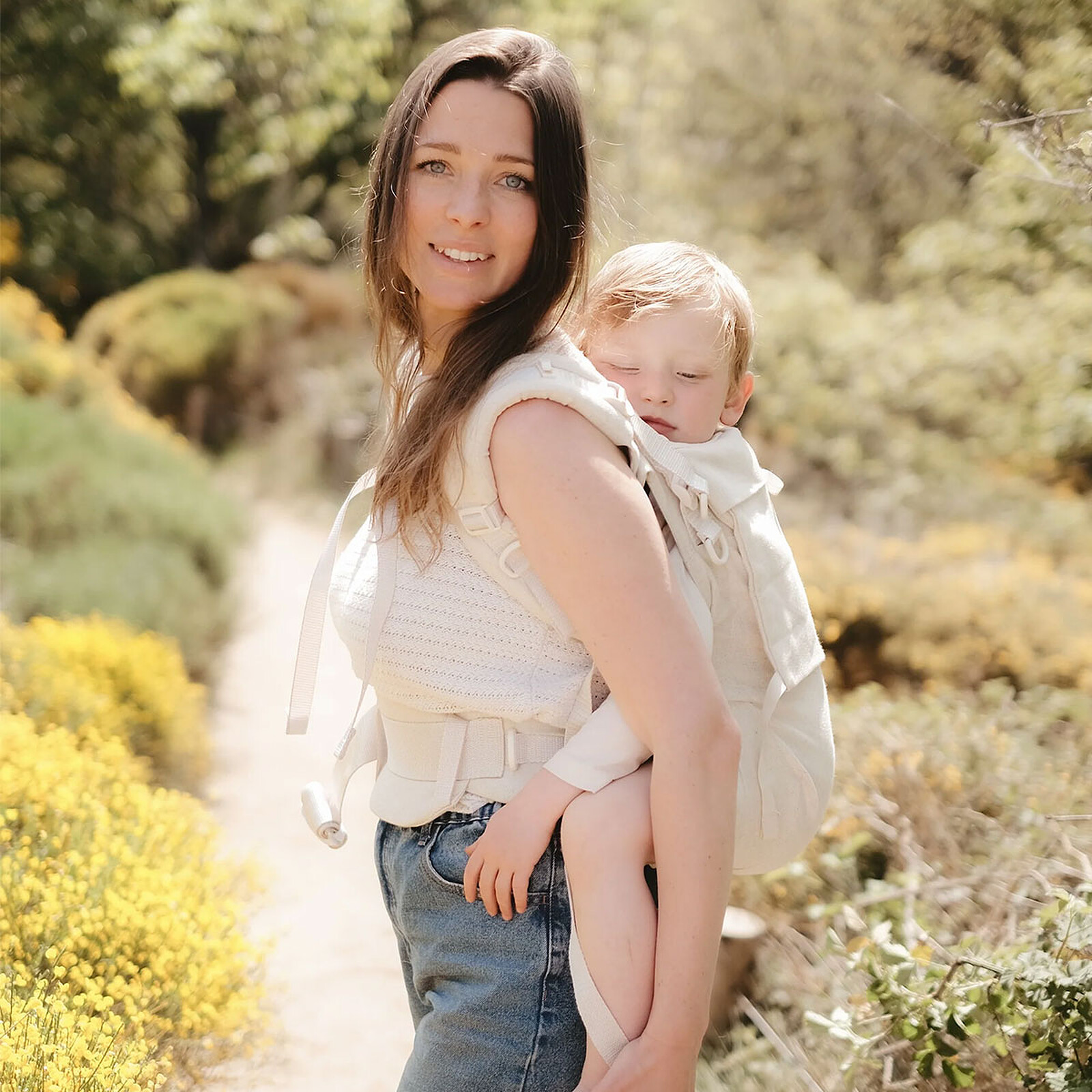 Porte-bébé Neo Plus Préformé - Lin Naturel Neobulle