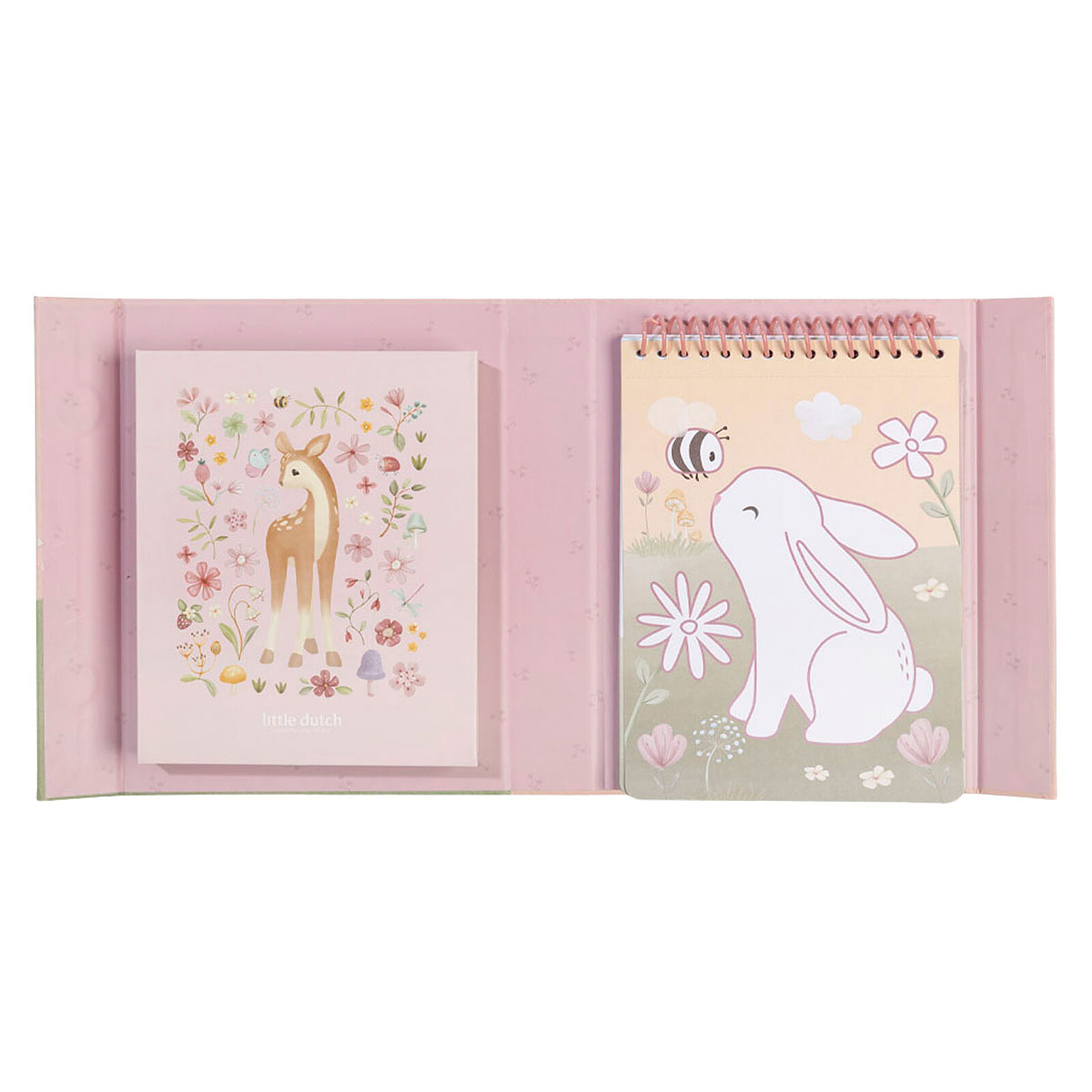 Cahier de Coloriage Rosa - Fairy Garden Little Dutch