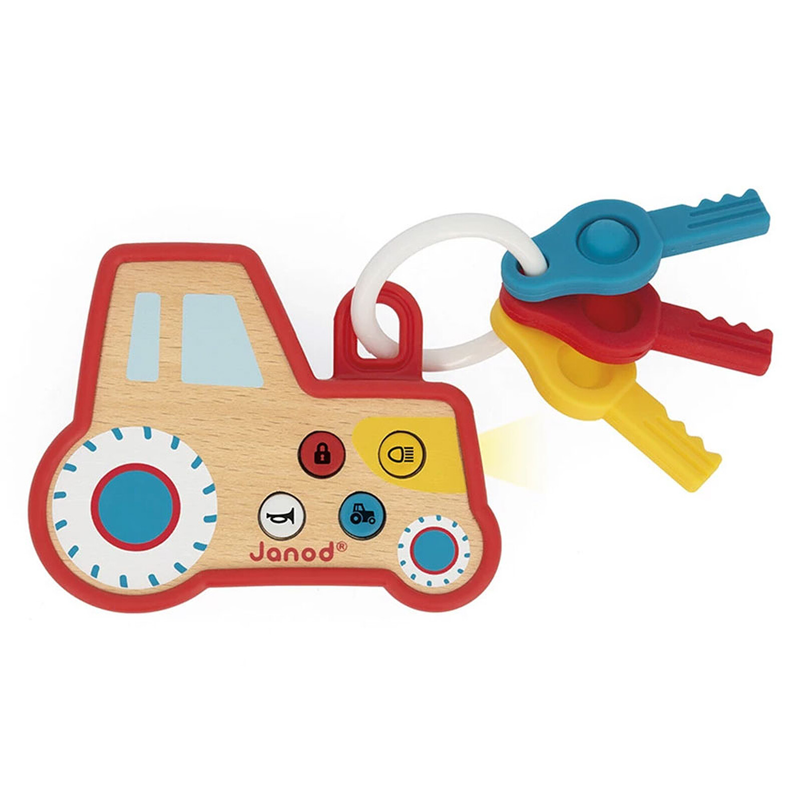 Porte-clés Tracteur Sonore Janod