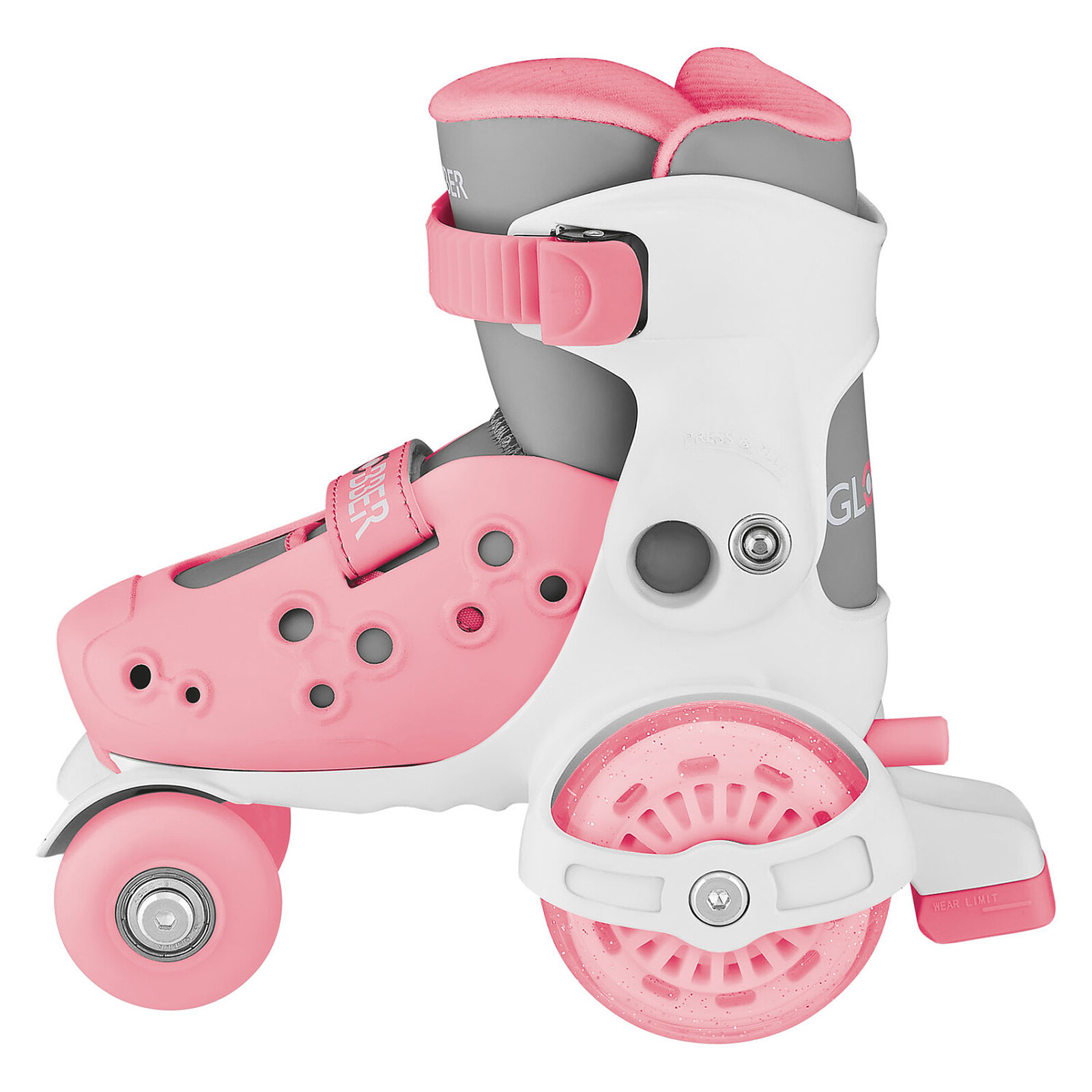 Avis Premiers Rollers Ajustables Rose Pastel - 26/29 