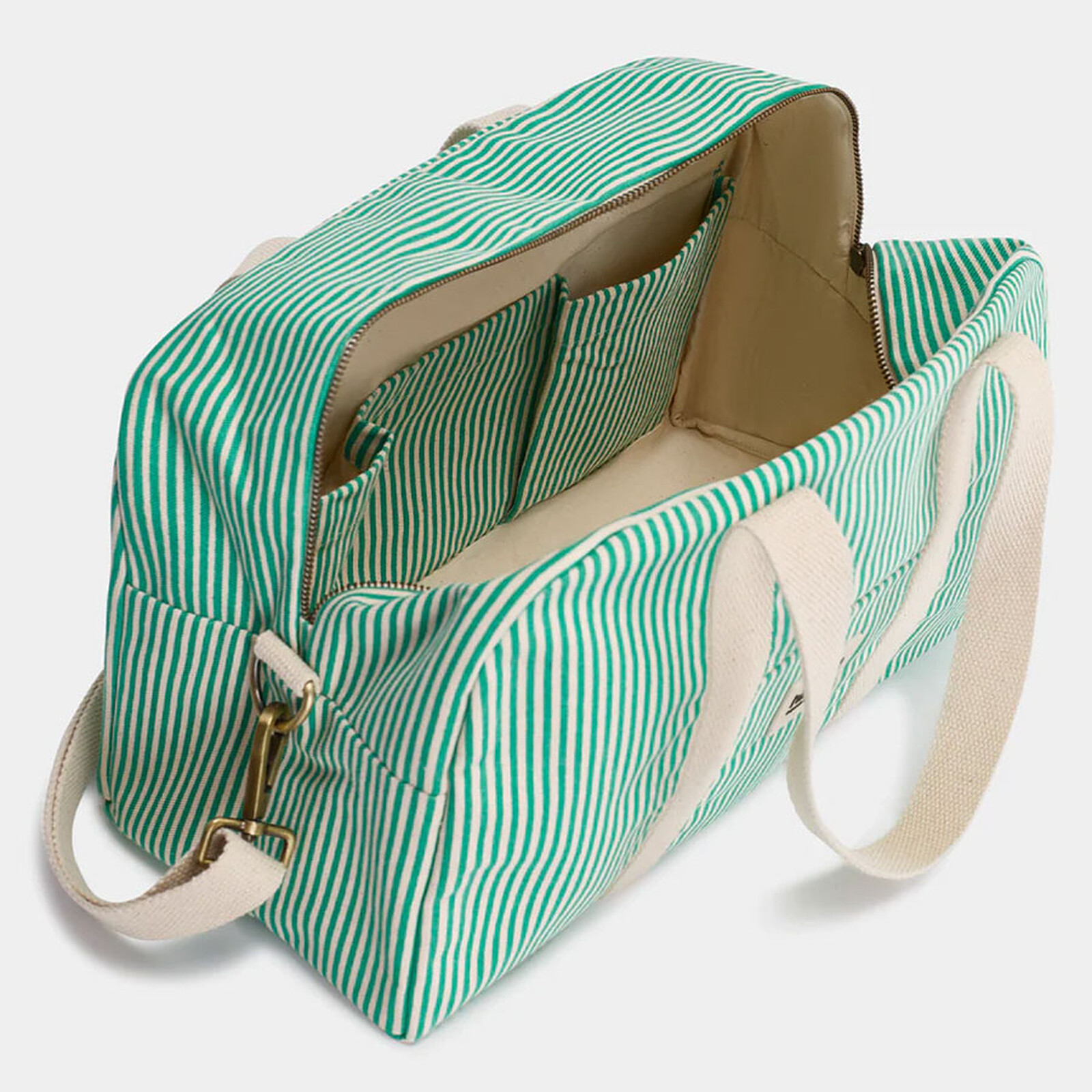 Achat Sac à Langer Charlie - Riviera Rayures Vert