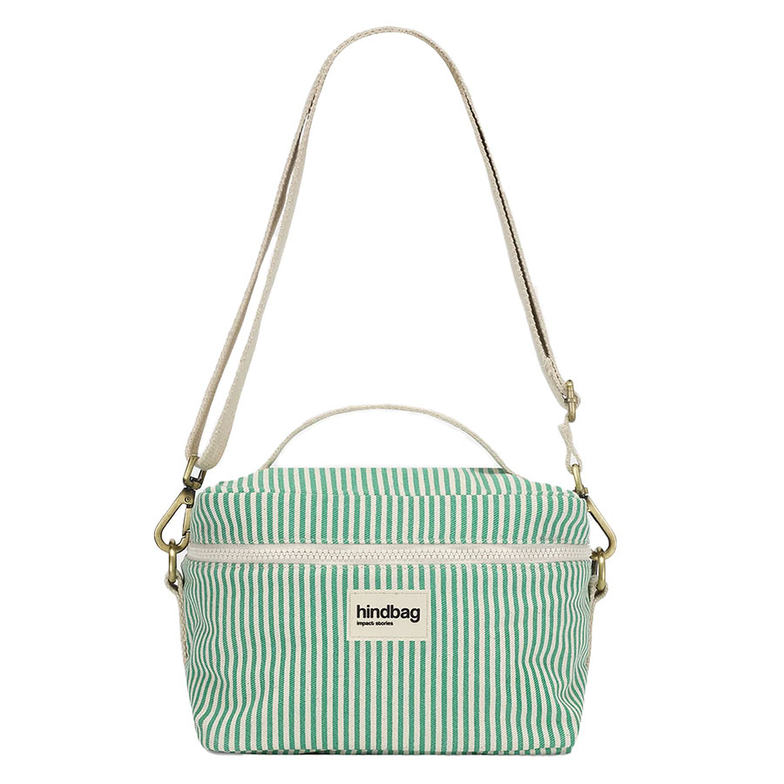 Sac Isotherme Igor - Riviera Rayures Vert Hindbag