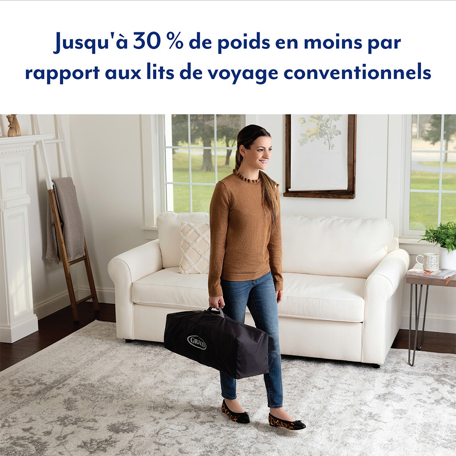 Lit de Voyage FoldLite LX - Midnight Graco
