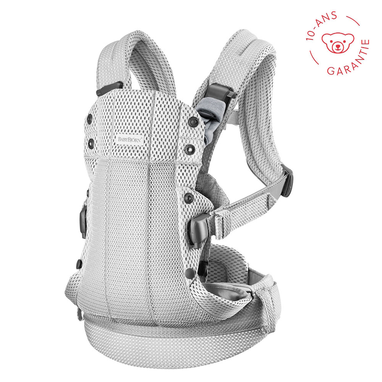 Porte-bébé Harmony 3D Mesh - Argent BabyBjörn