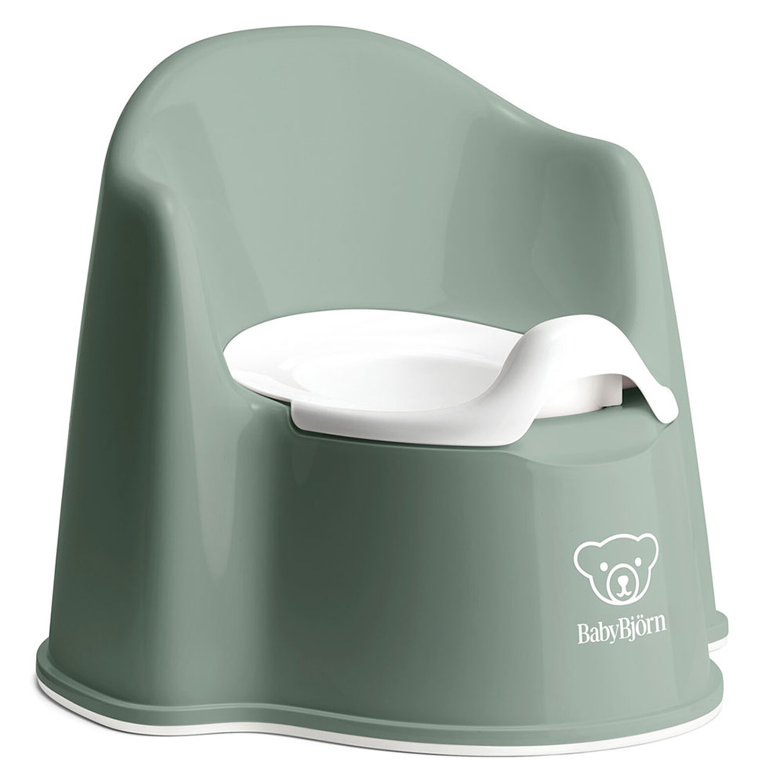 Pot Fauteuil - Vert Profond et Blanc BabyBjörn
