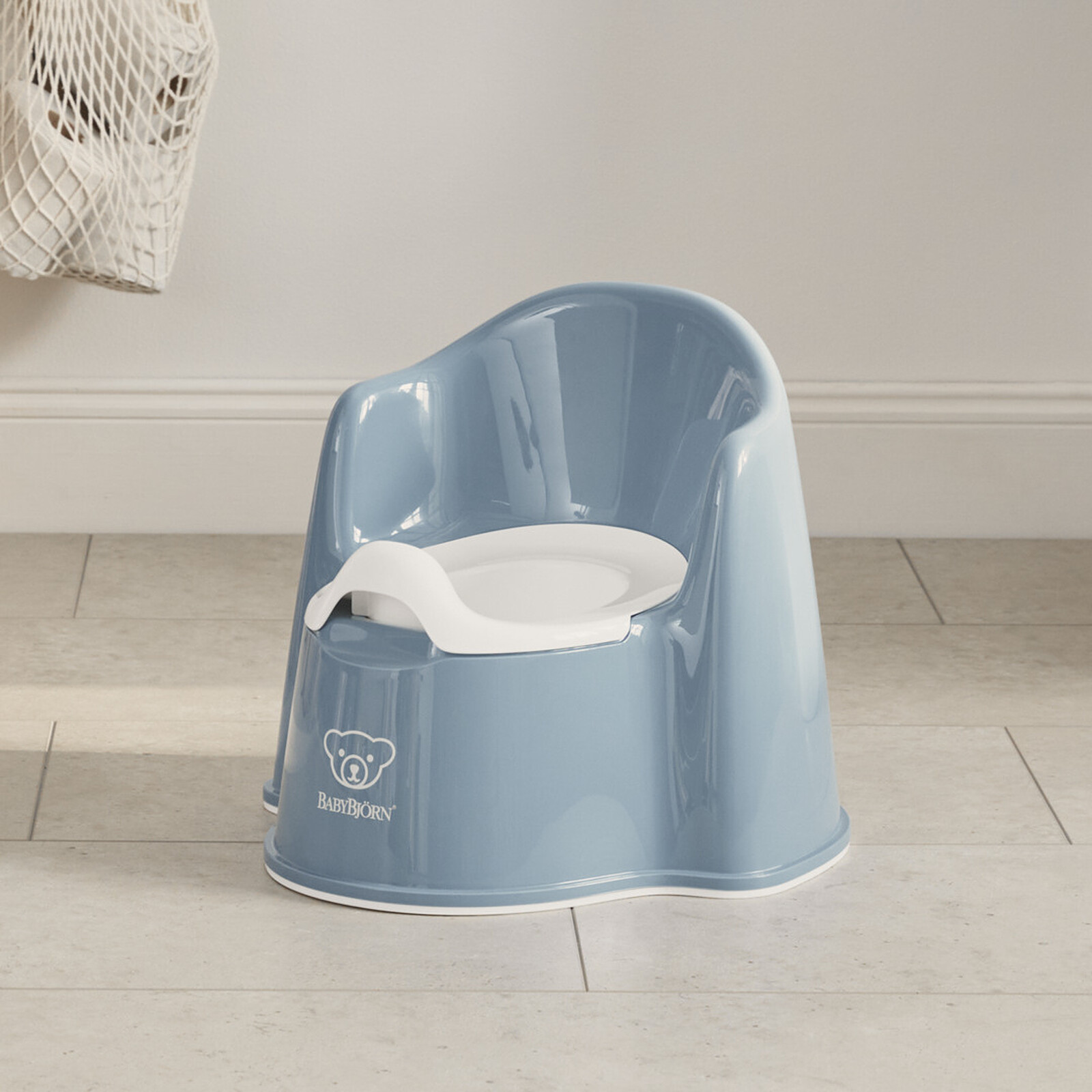 Avis Pot Fauteuil - Bleu Profond et Blanc