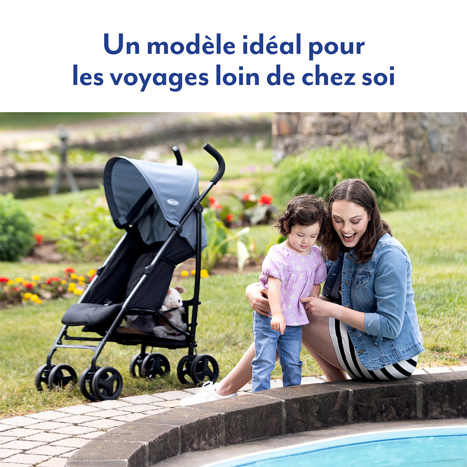 Poussette EZLite - Midnight Graco