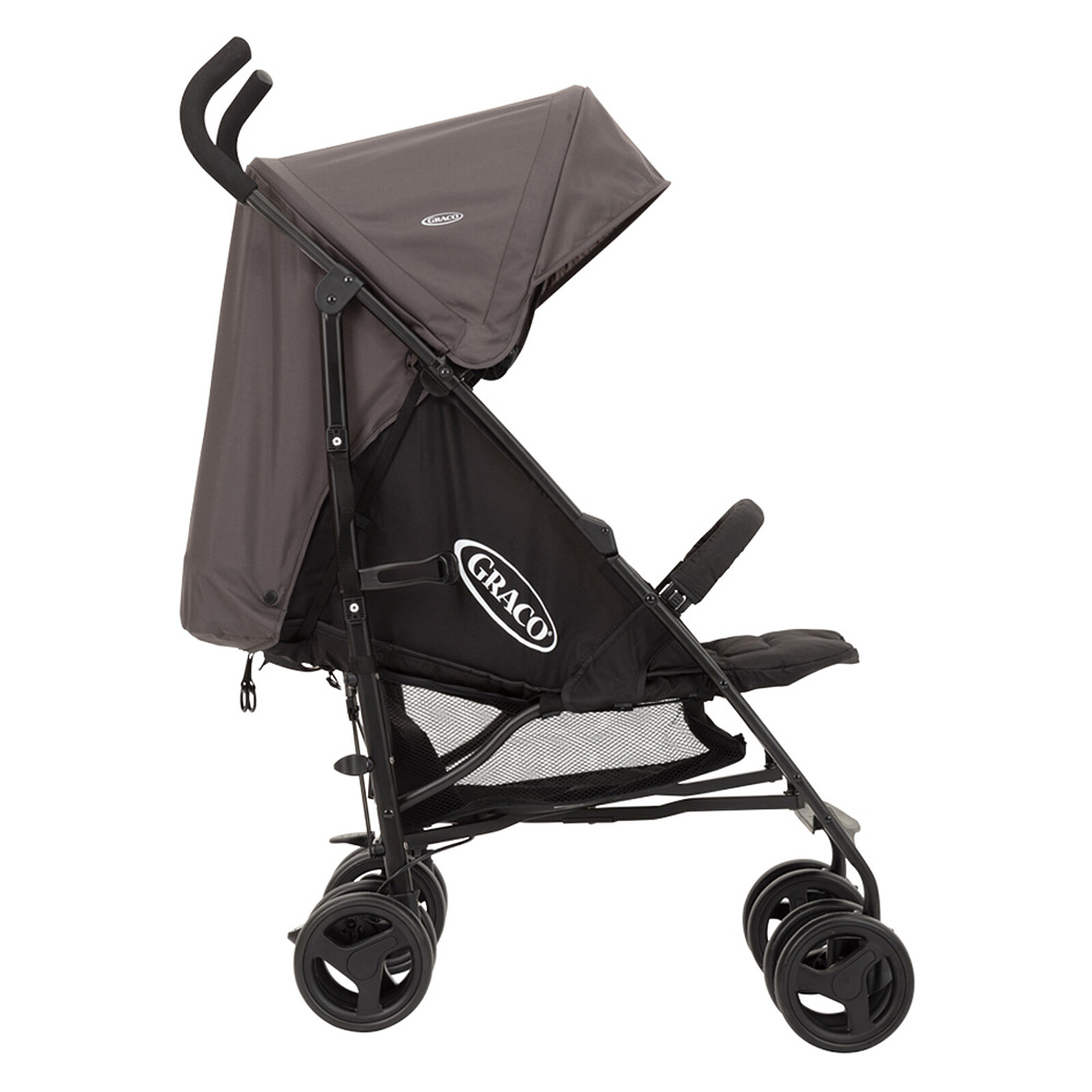 Poussette TraveLite - Black & Grey pas cher