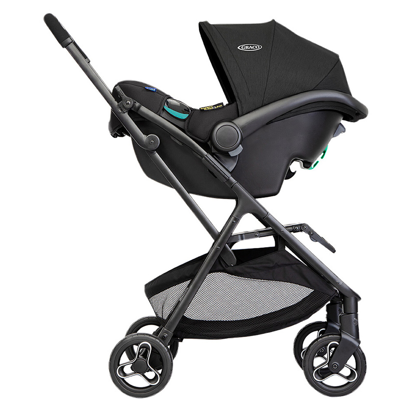 Achat Poussette Duo Myavo et Siège Auto SnugLite - Midnight Black