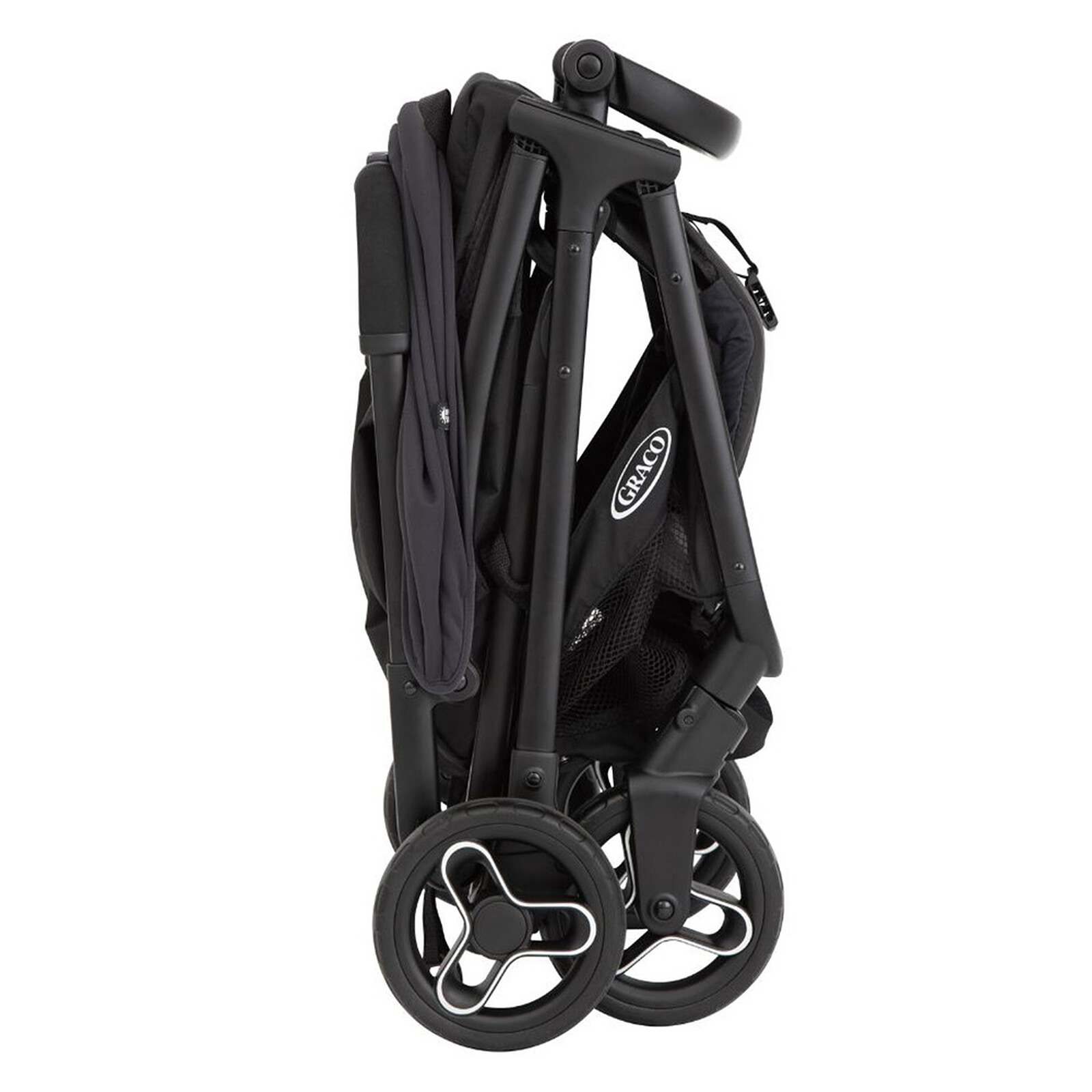 Poussette Trio Myavo Siège Auto SnugLite et Nacelle Myavo - Midnight Black pas cher