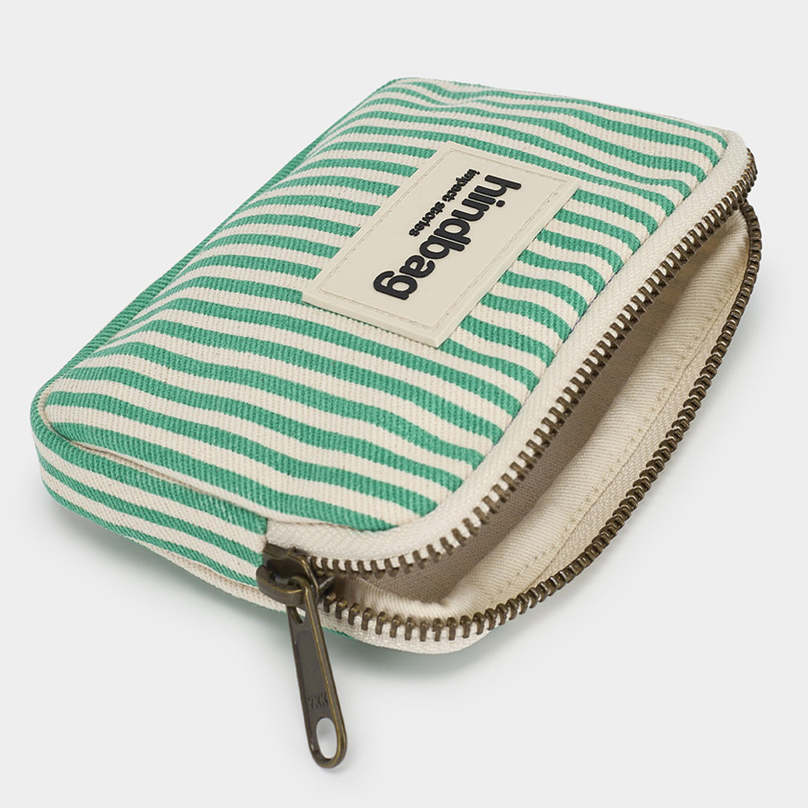 Porte-monnaie Lili - Riviera Rayures Vert Hindbag