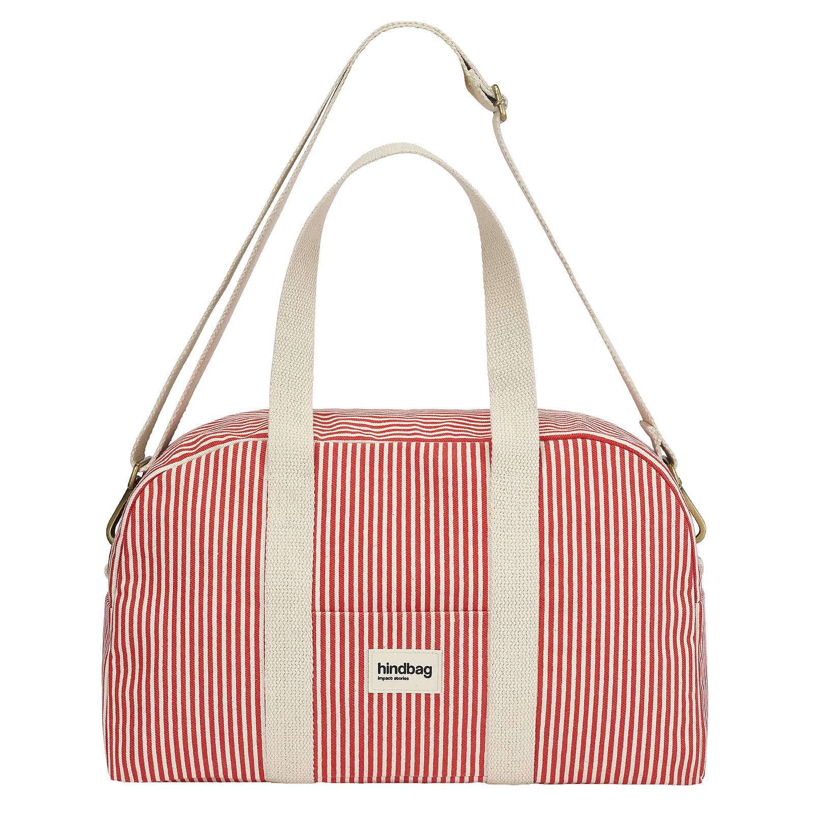 Sac à Langer Charlie - Riviera Rayures Rouge Hindbag