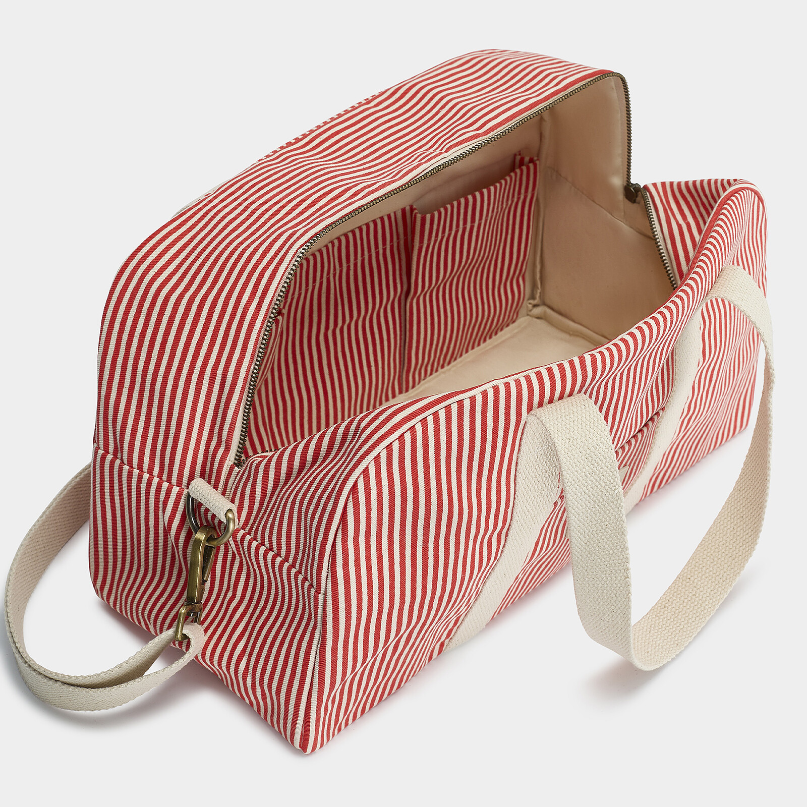 Sac à Langer Charlie - Riviera Rayures Rouge Hindbag