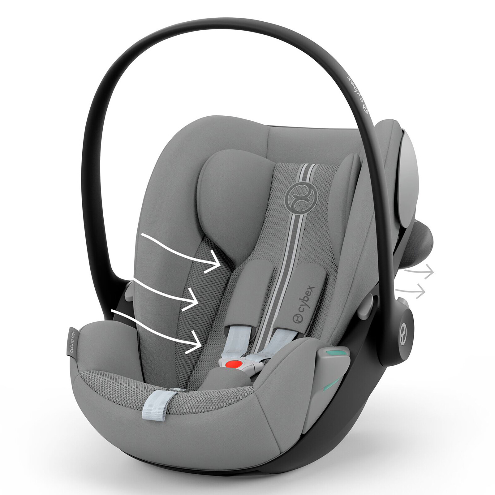 Siège Auto Cloud G3 Plus -Size Groupe 0+ - Stone Grey pas cher
